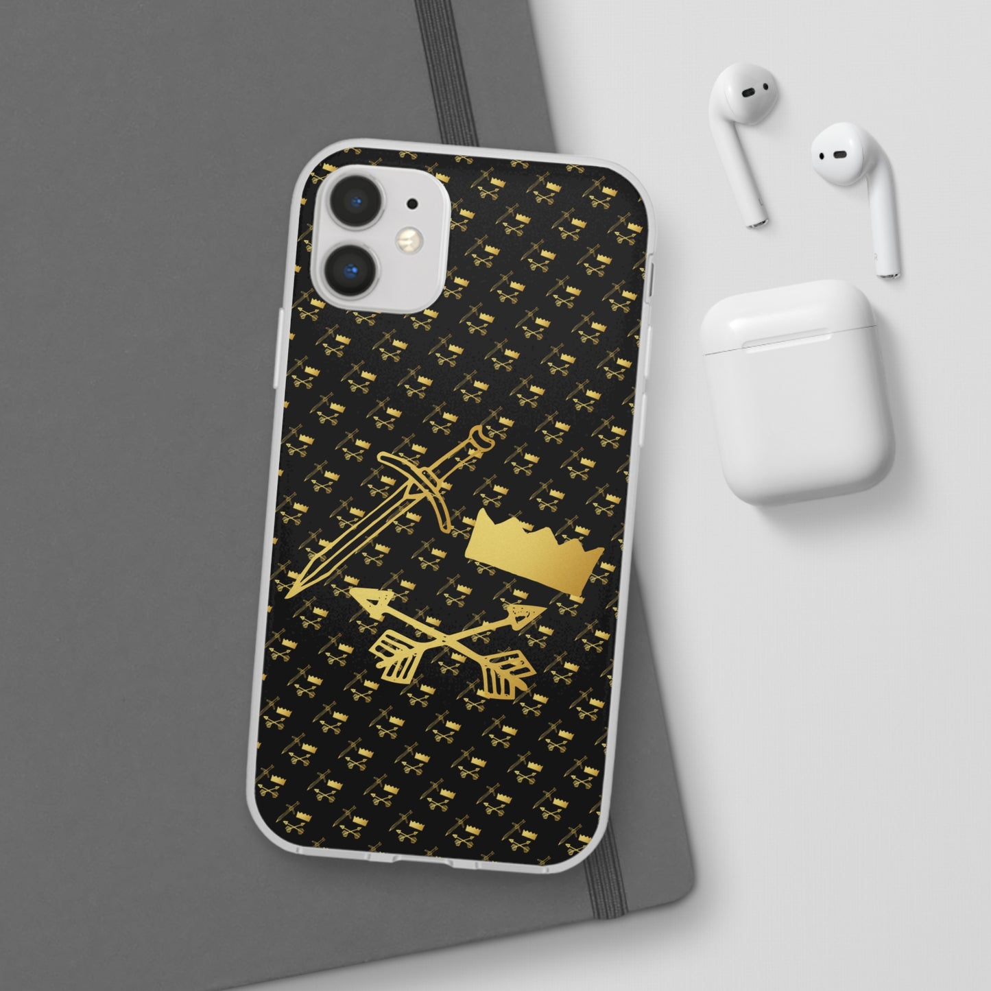 Gold and Bold Warrior - Flexi  Phone Cases