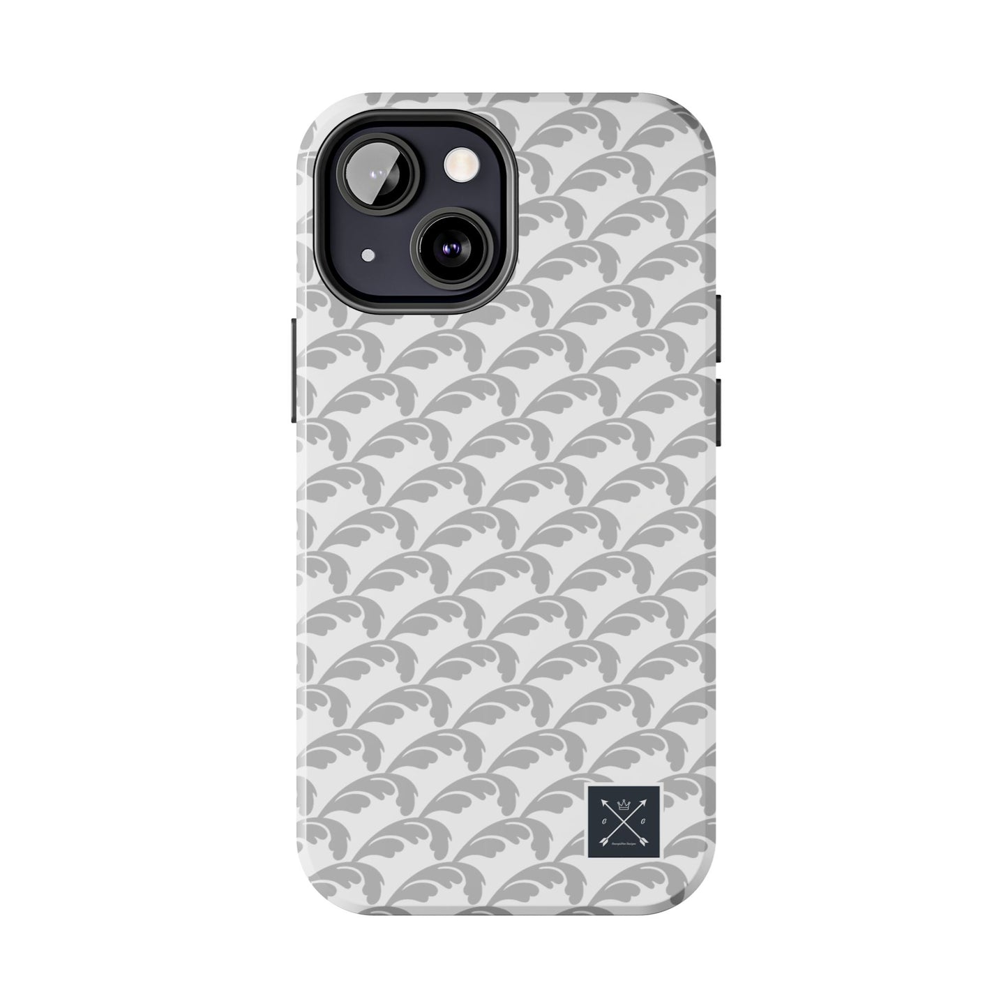 Beautiful Beloved Flourish (white/silver) - Tough Phone Cases