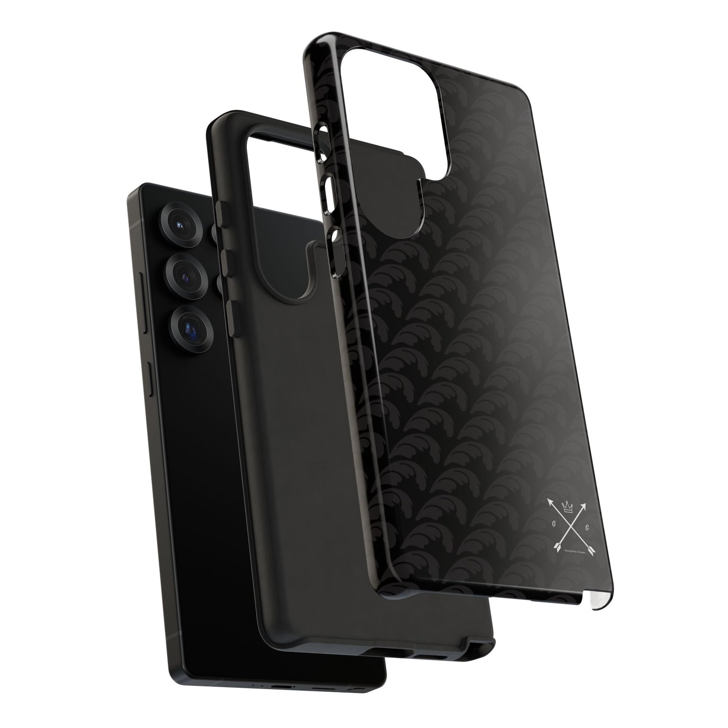 Beautiful Beloved One Flourish - Tough Phone Cases (black/black)