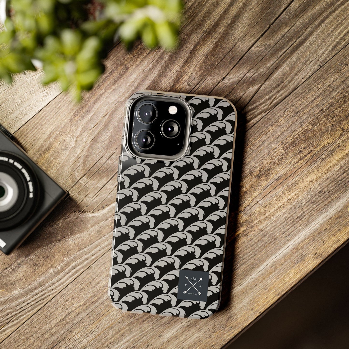 Beautiful Beloved One Flourish (silver/black) - Tough Phone Cases