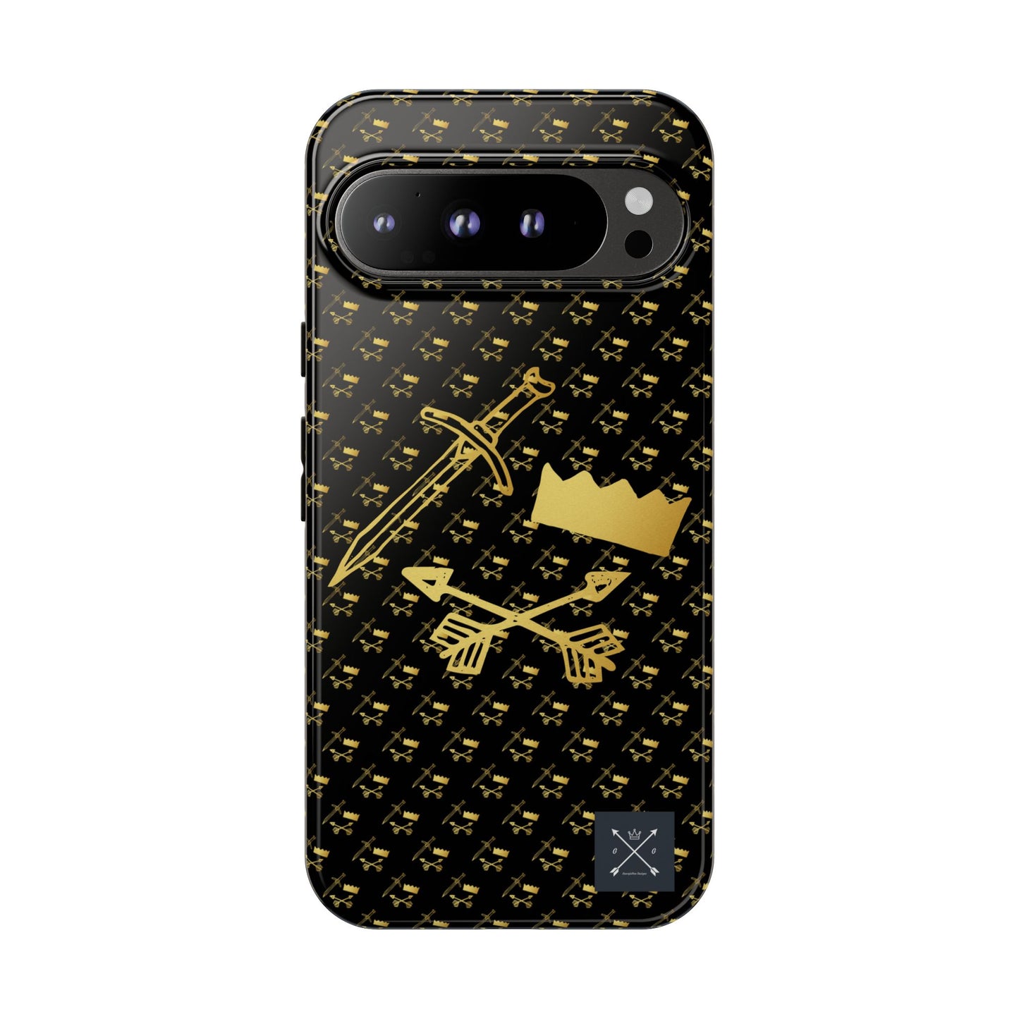 Gold and Bold Warrior - Tough Phone Cases