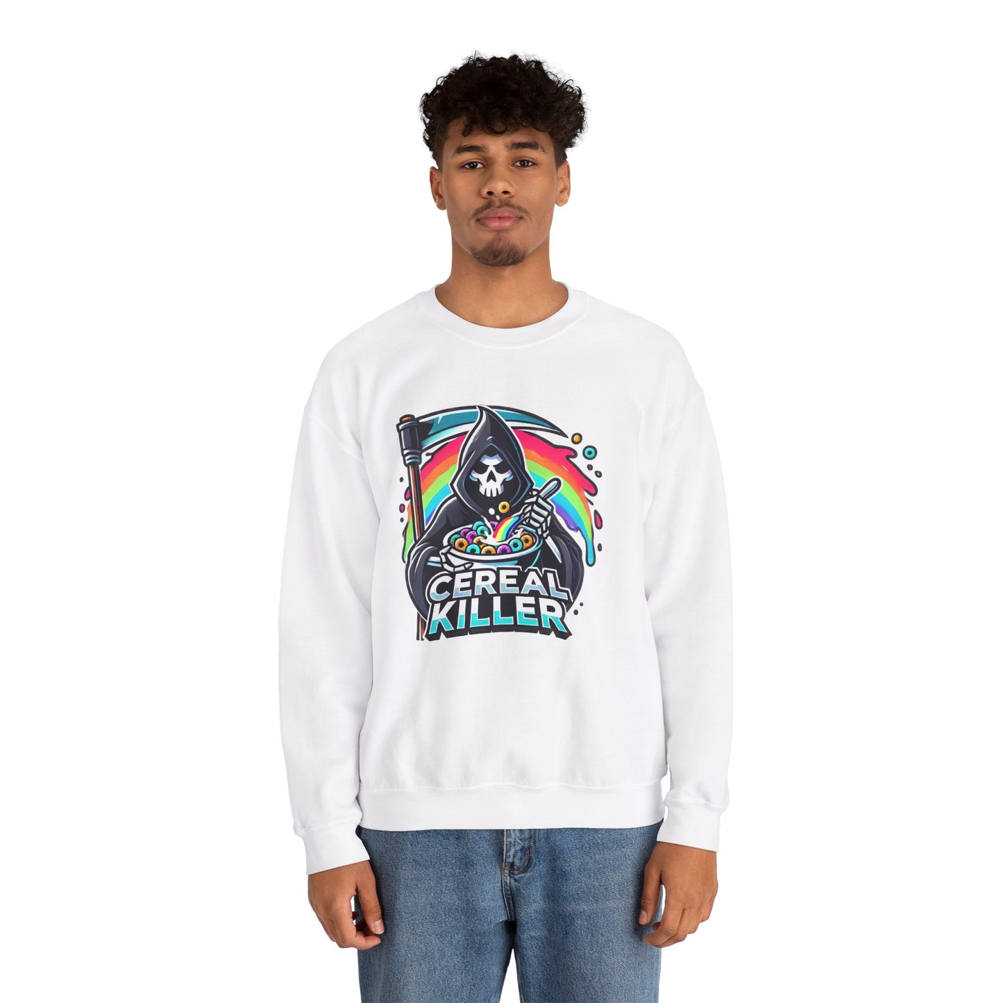 Cereal Killer Grim Design - Unisex Sweatshirt