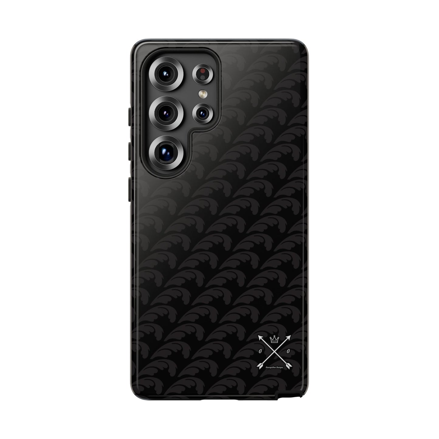Beautiful Beloved One Flourish - Tough Phone Cases (black/black)