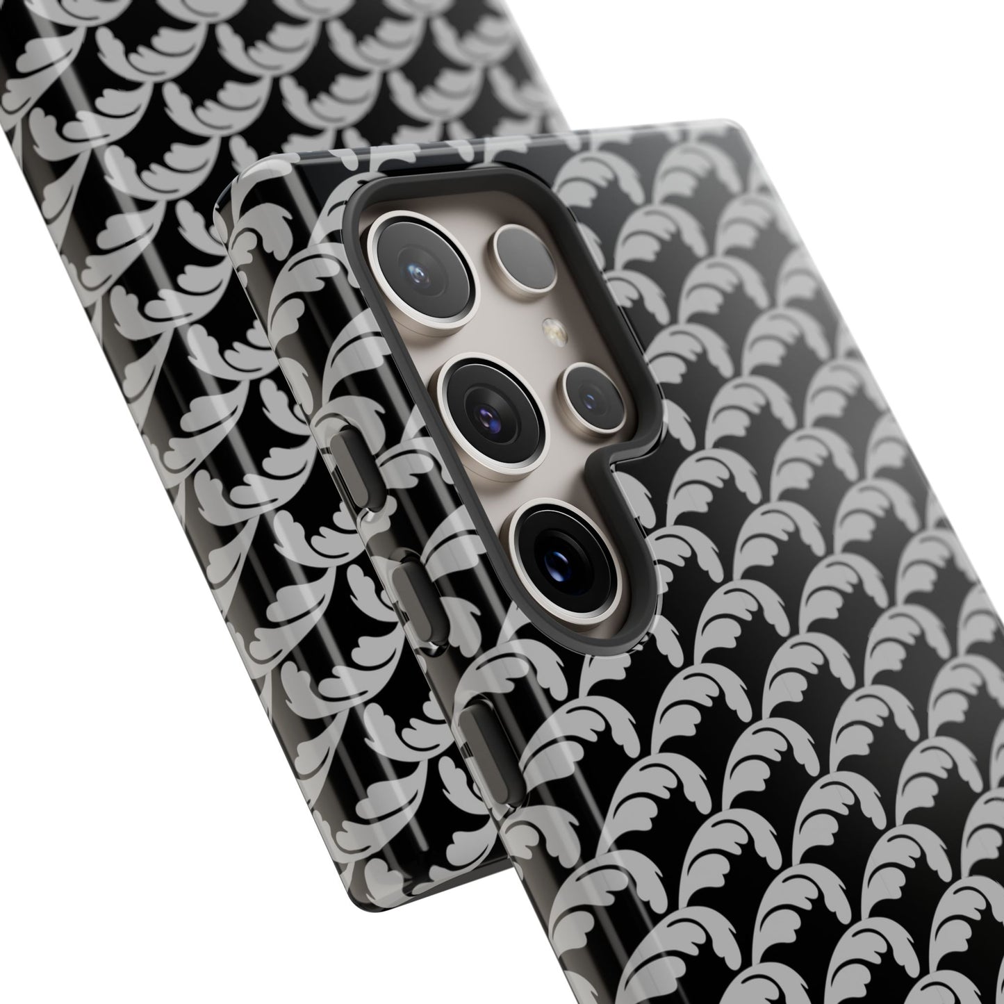 Beautiful Beloved One Flourish (black/silver) - Tough Phone Cases