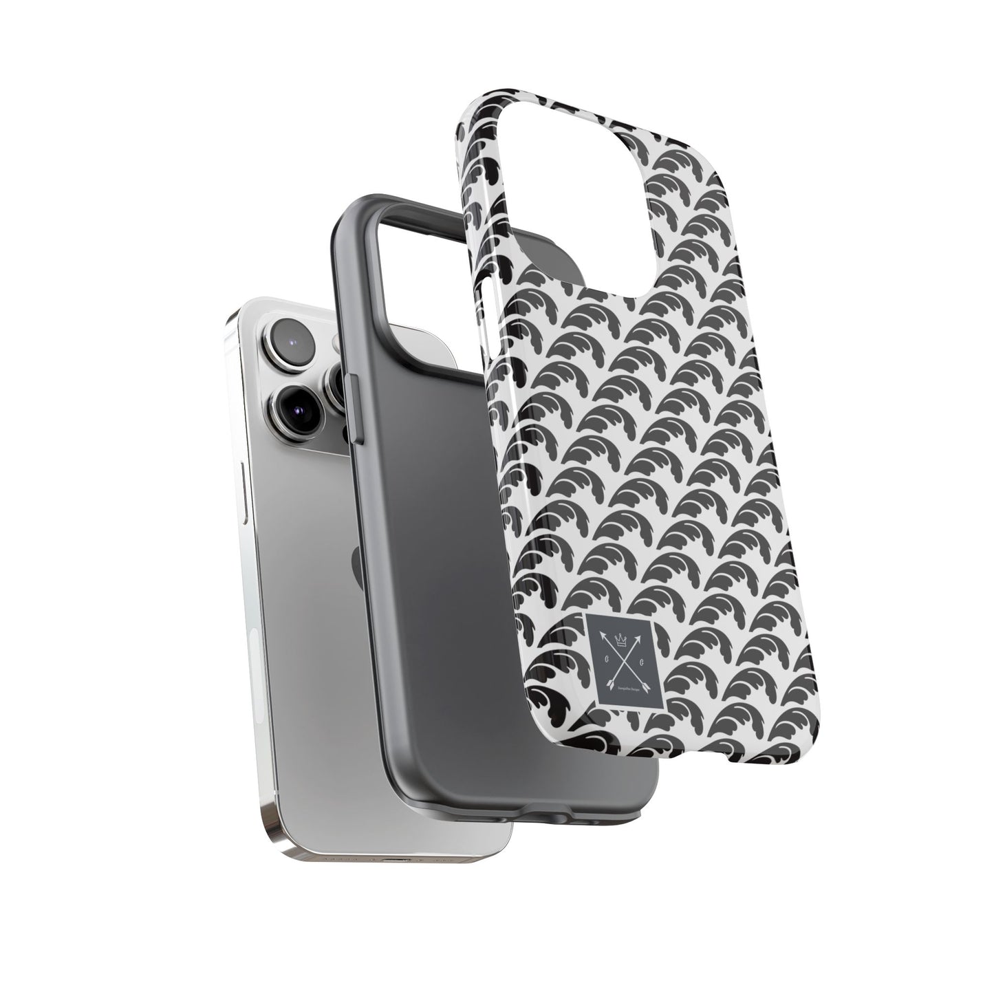Beautiful Beloved One Flourish (black/white) - Tough Phone Cases