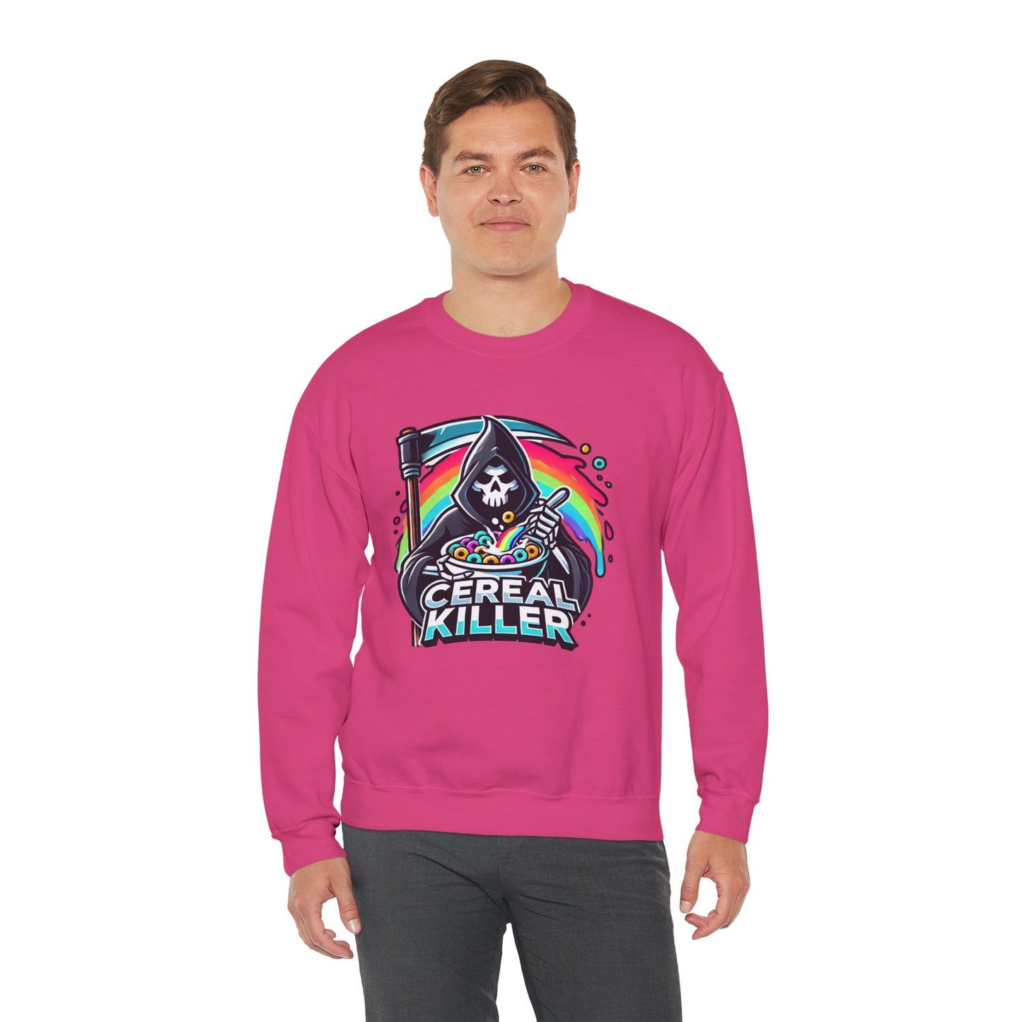 Cereal Killer Grim Design - Unisex Sweatshirt