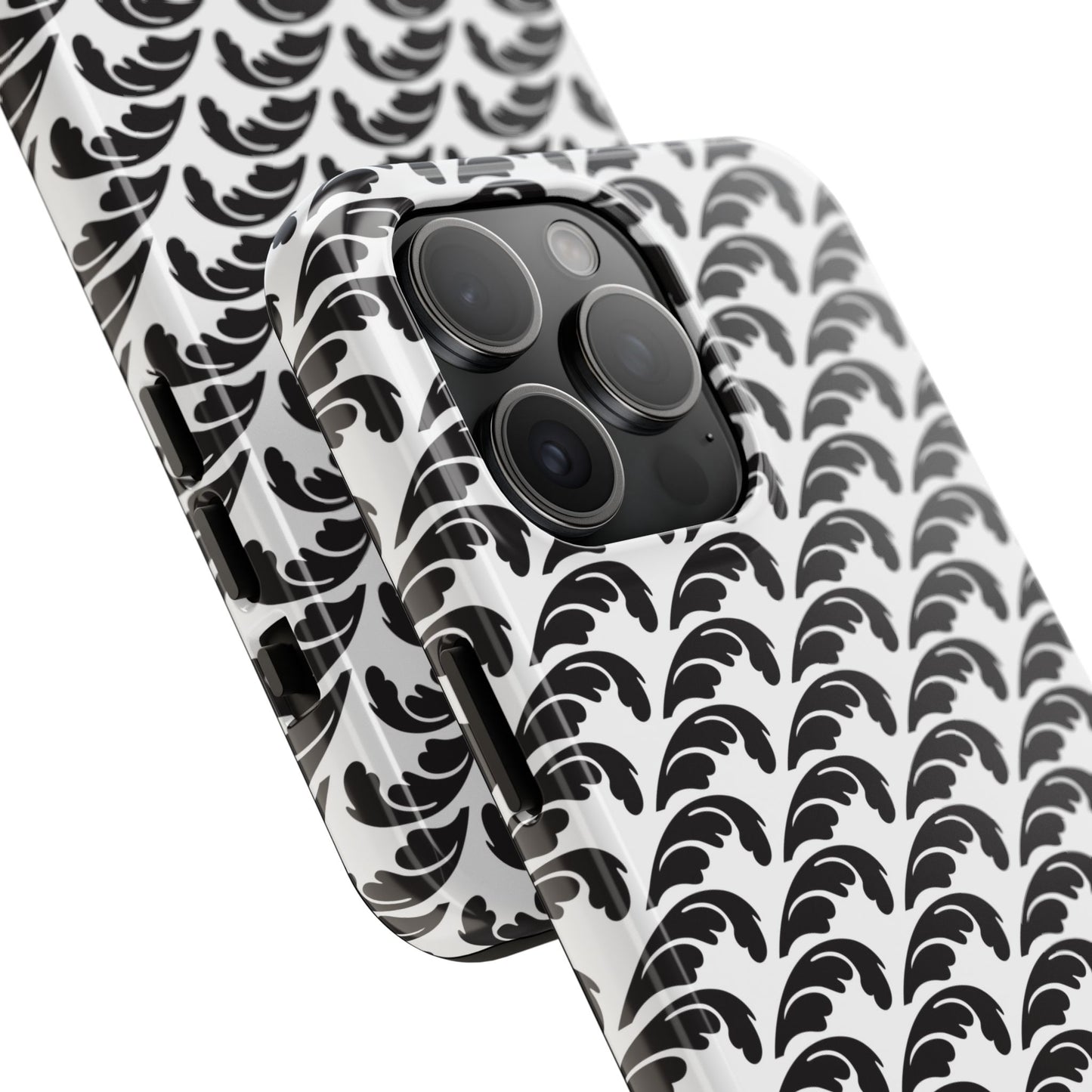 Beautiful Beloved One Flourish (black/white) - Tough Phone Cases