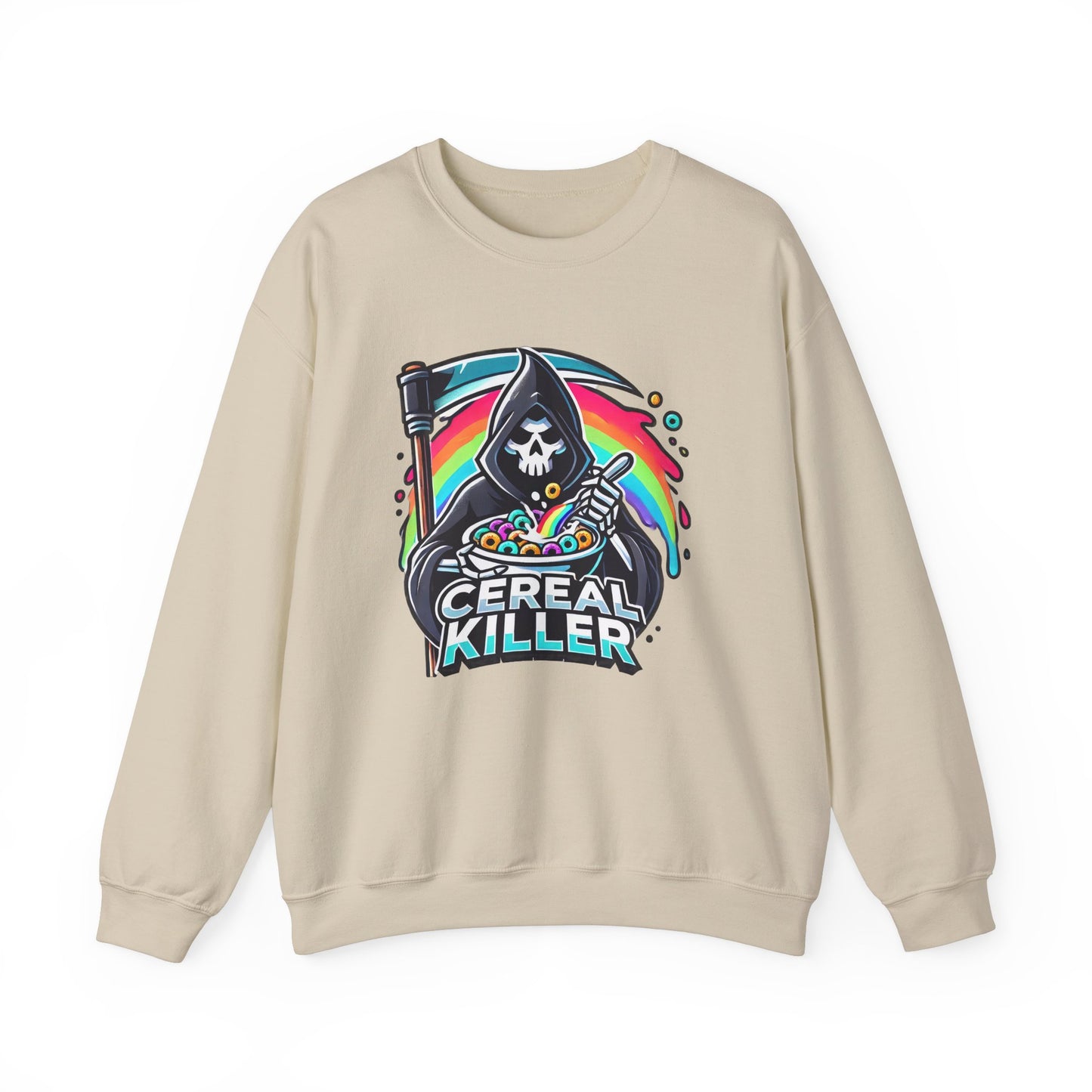 Cereal Killer Grim Design - Unisex Sweatshirt