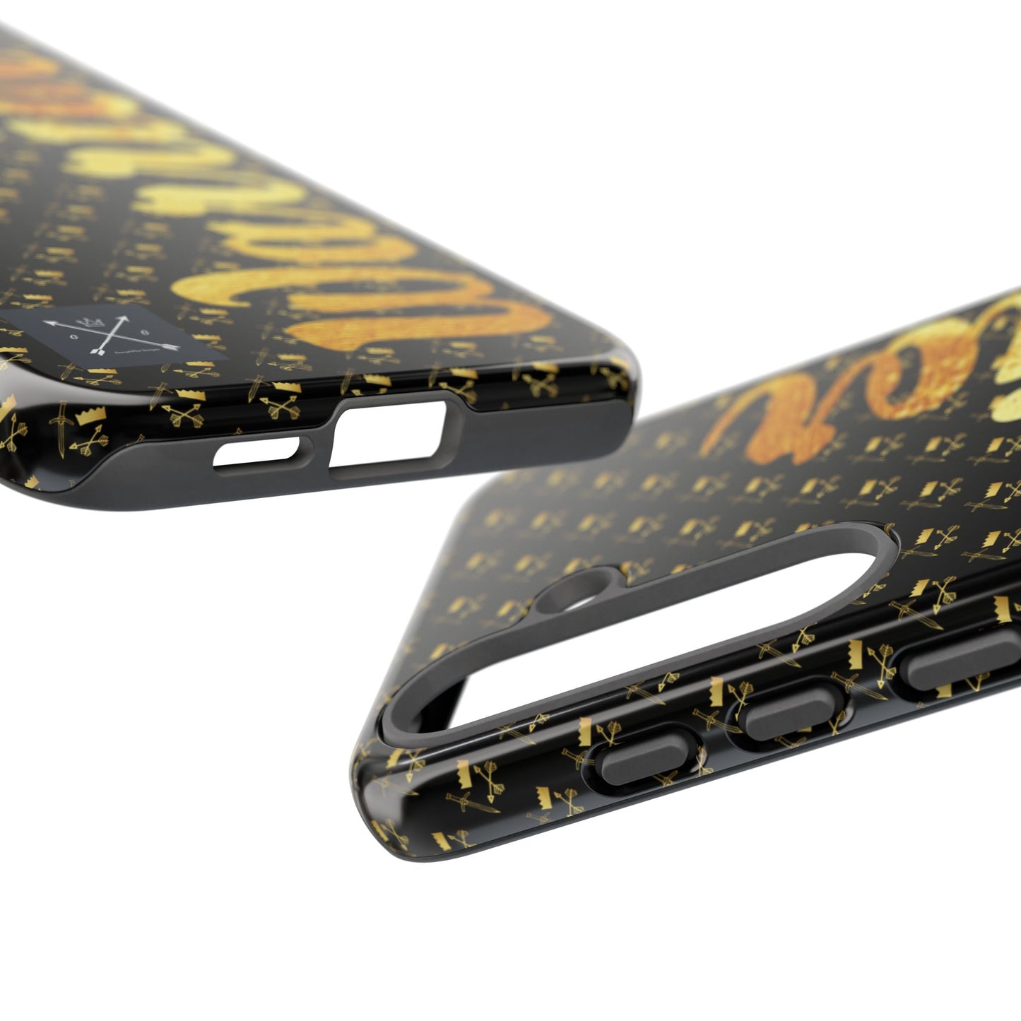 Gold and Bold Warrior - Tough Phone Cases
