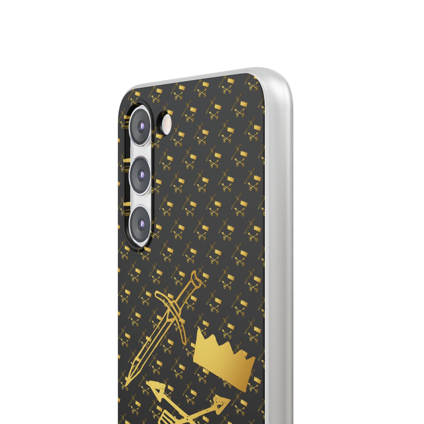 Gold and Bold Warrior - Flexi  Phone Cases