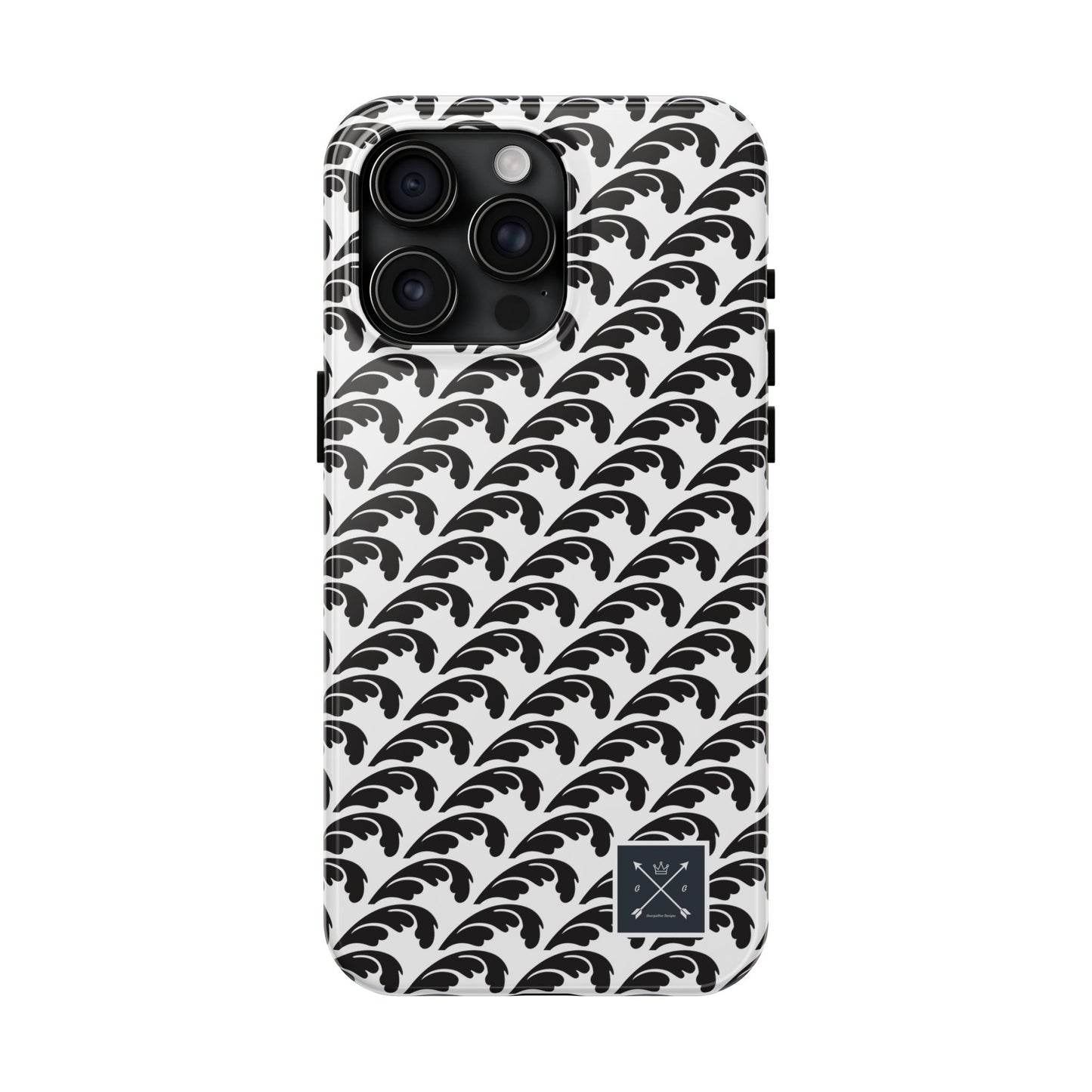 Beautiful Beloved One Flourish (black/white) - Tough Phone Cases