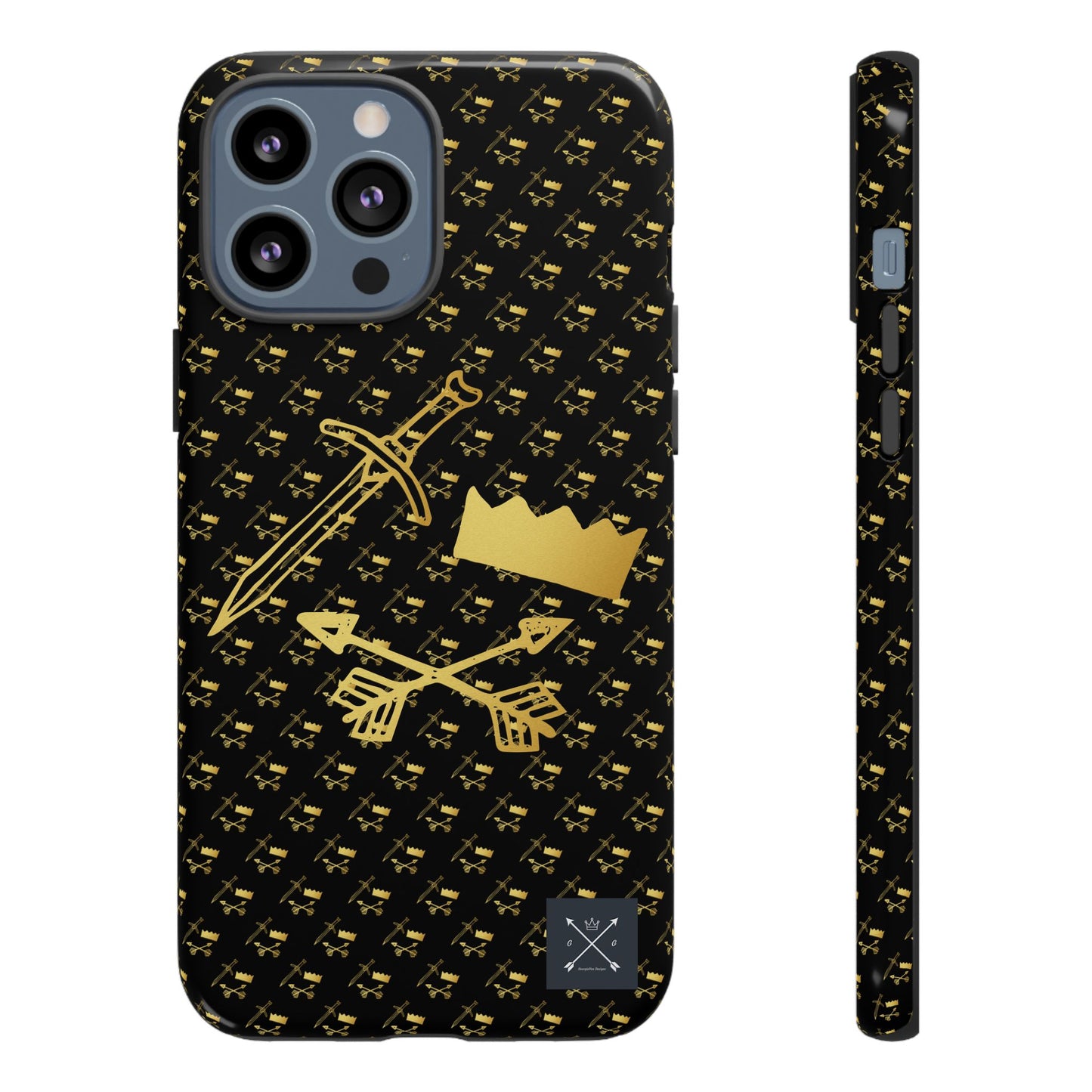 Gold and Bold Warrior - Tough Phone Cases