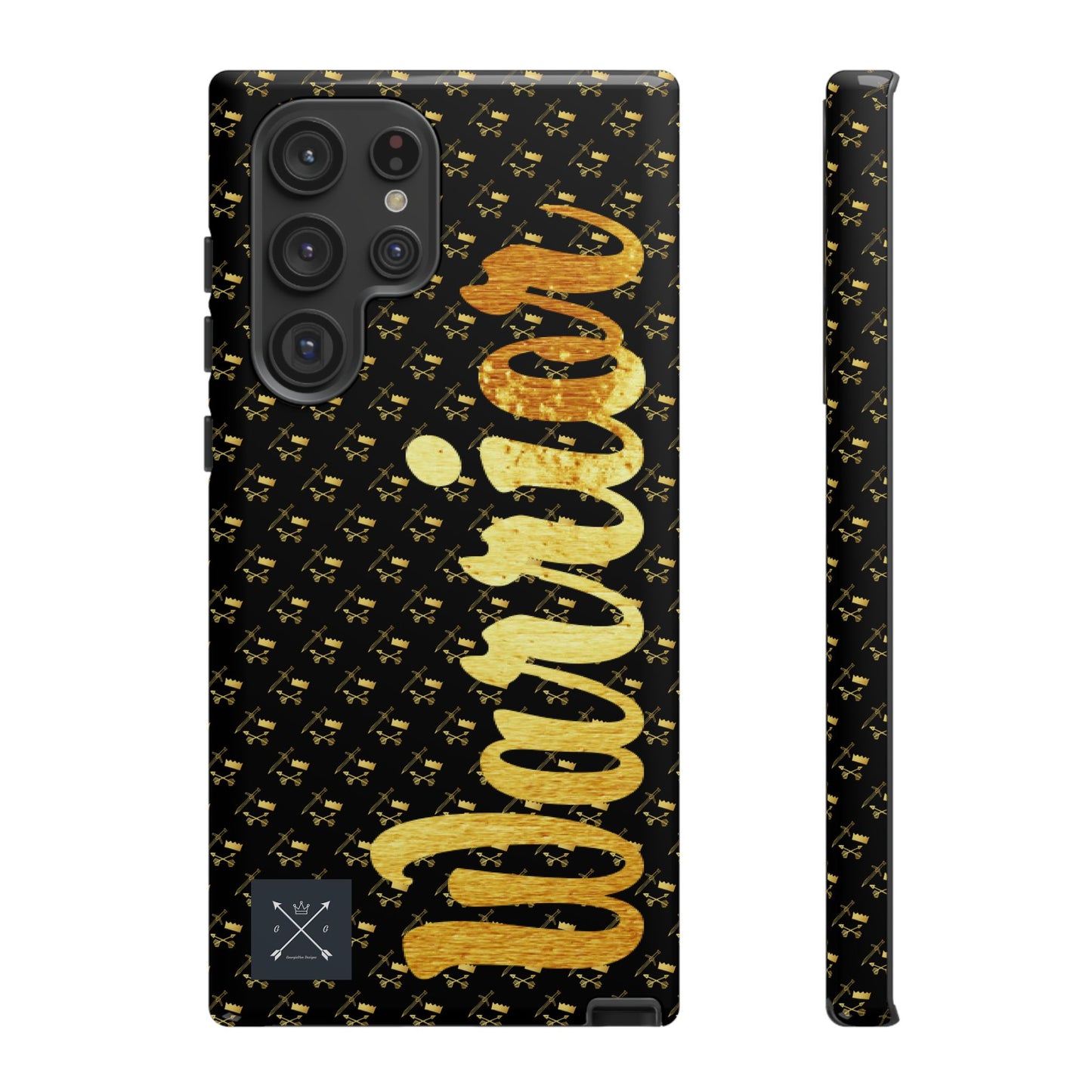 Gold and Bold Warrior - Tough Phone Cases