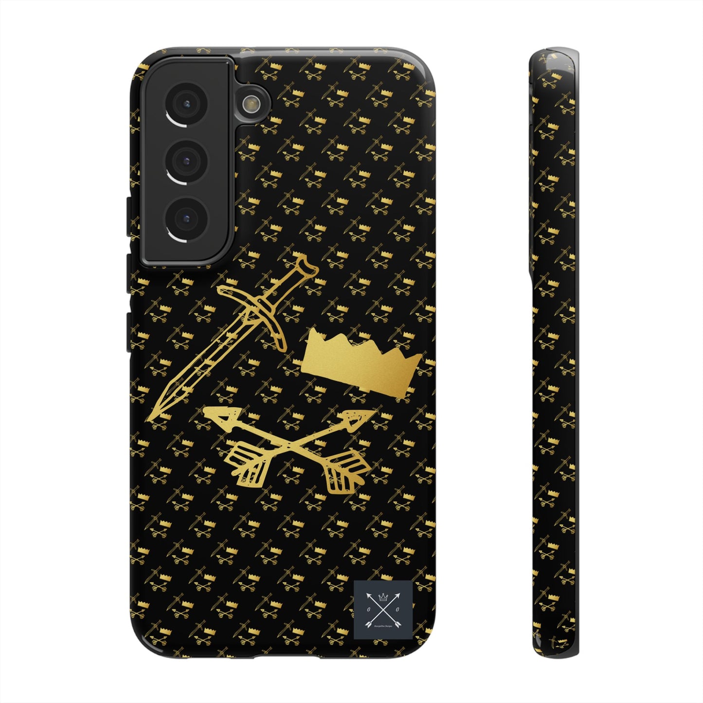 Gold and Bold Warrior - Tough Phone Cases