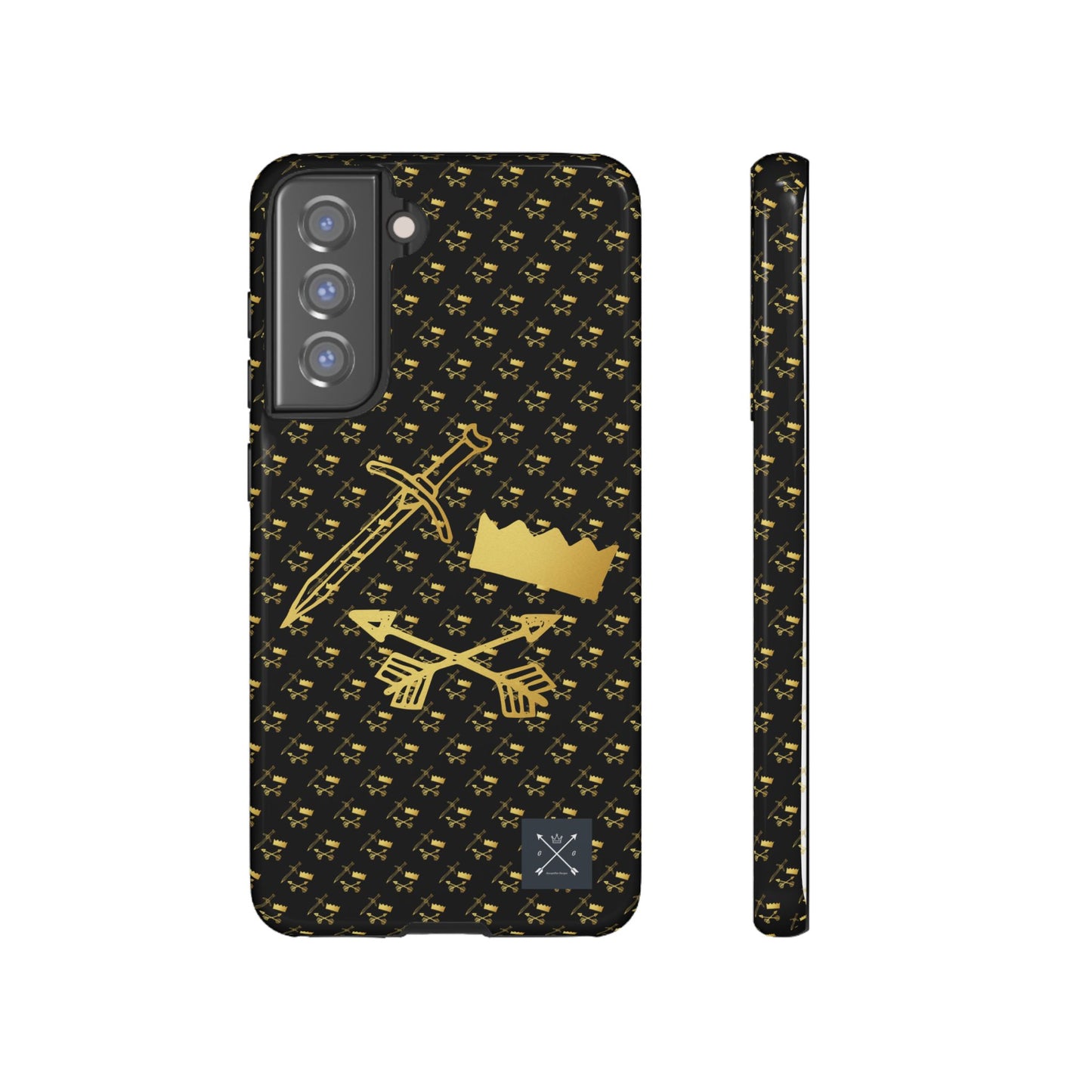 Gold and Bold Warrior - Tough Phone Cases