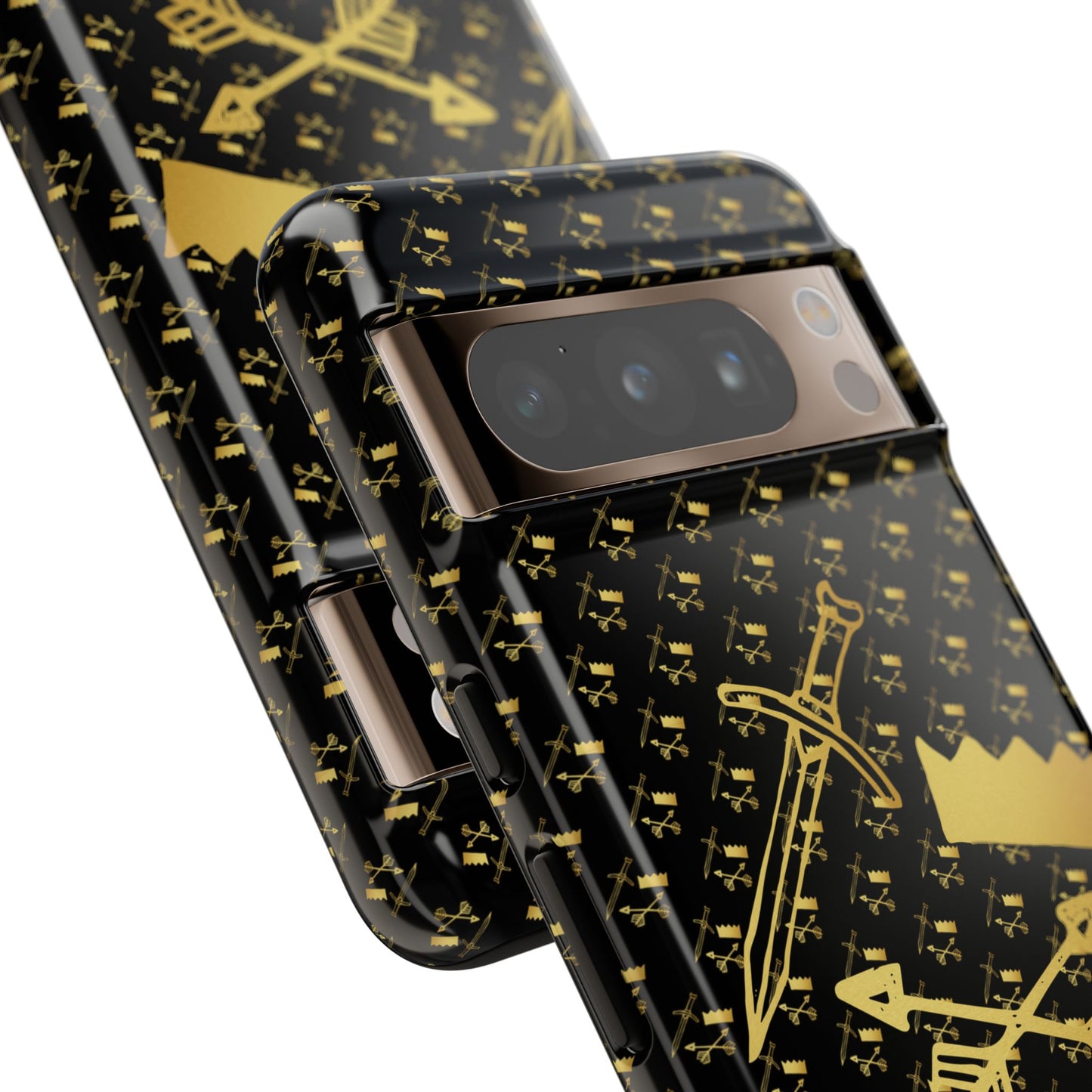 Gold and Bold Warrior - Tough Phone Cases