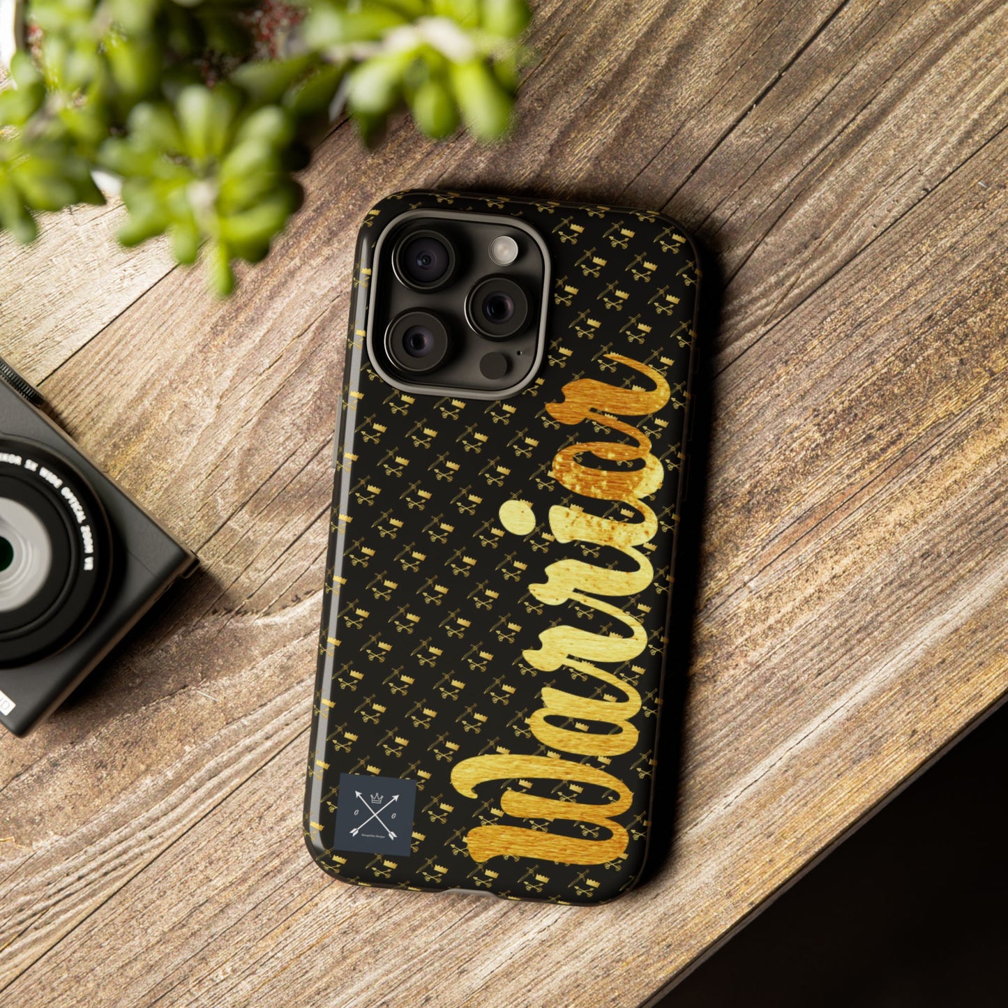 Gold and Bold Warrior - Tough Phone Cases