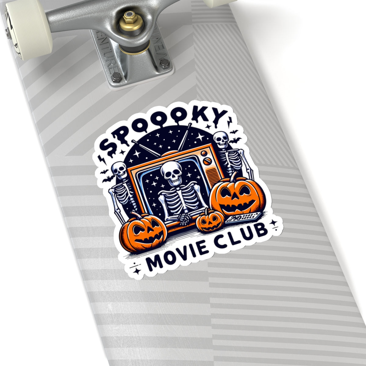 Spooky Movie Club Themed - Kiss-cut Stickers
