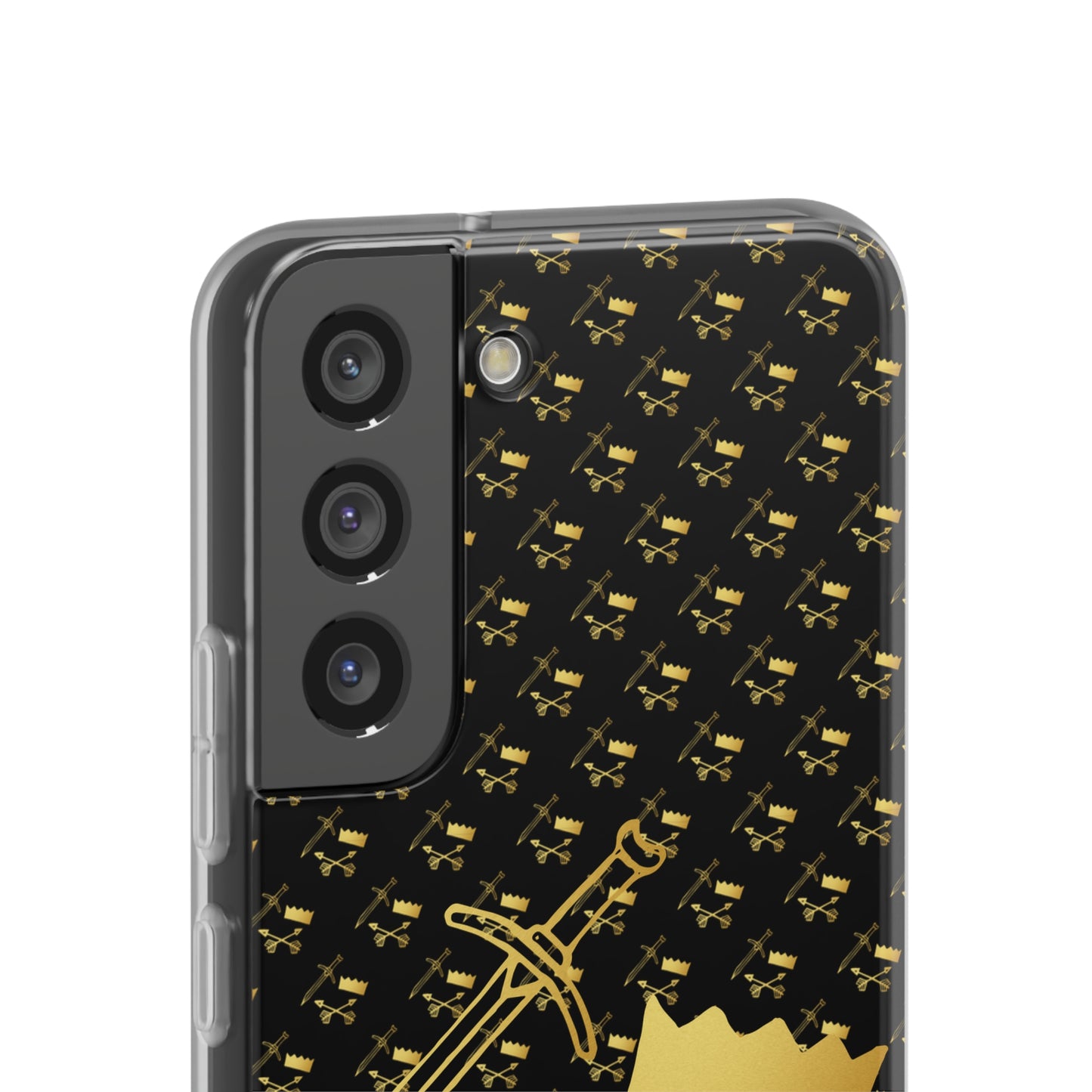 Gold and Bold Warrior - Flexi  Phone Cases