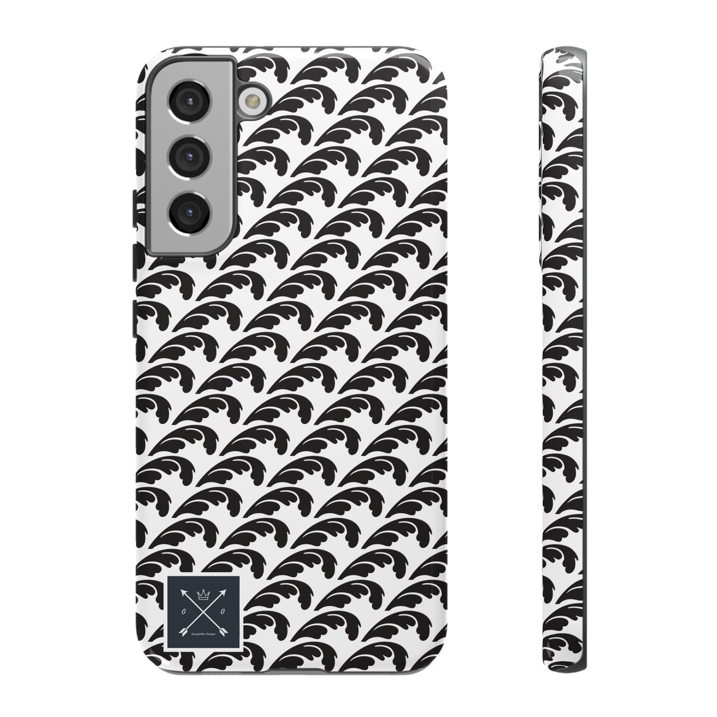 Beautiful Beloved One Flourish (black/white) - Tough Phone Cases