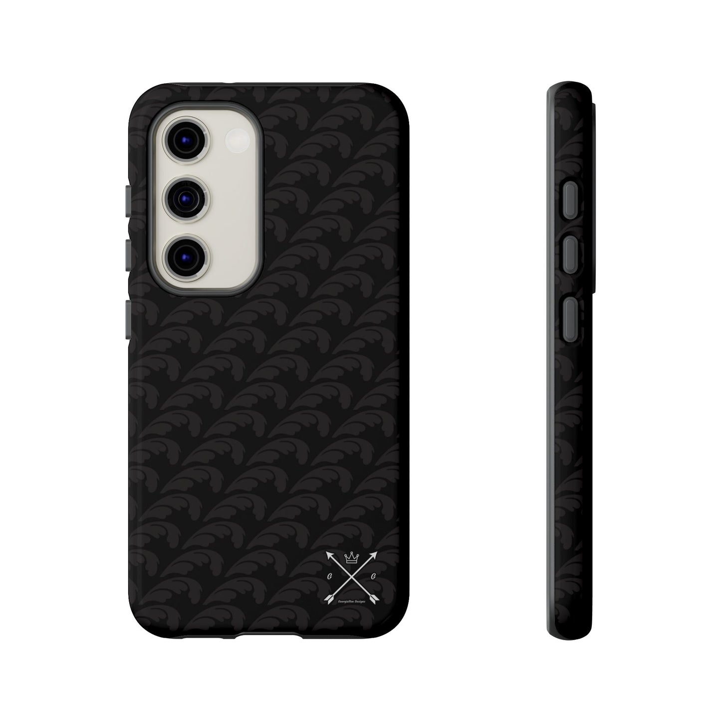 Beautiful Beloved One Flourish - Tough Phone Cases (black/black)