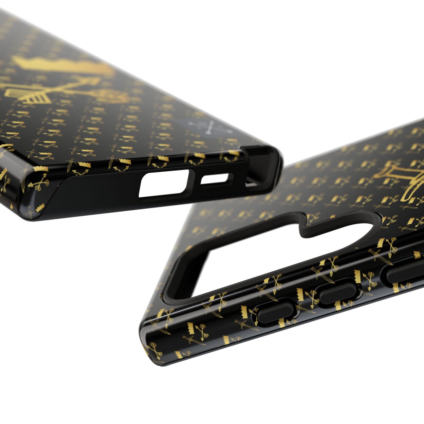 Gold and Bold Warrior - Tough Phone Cases