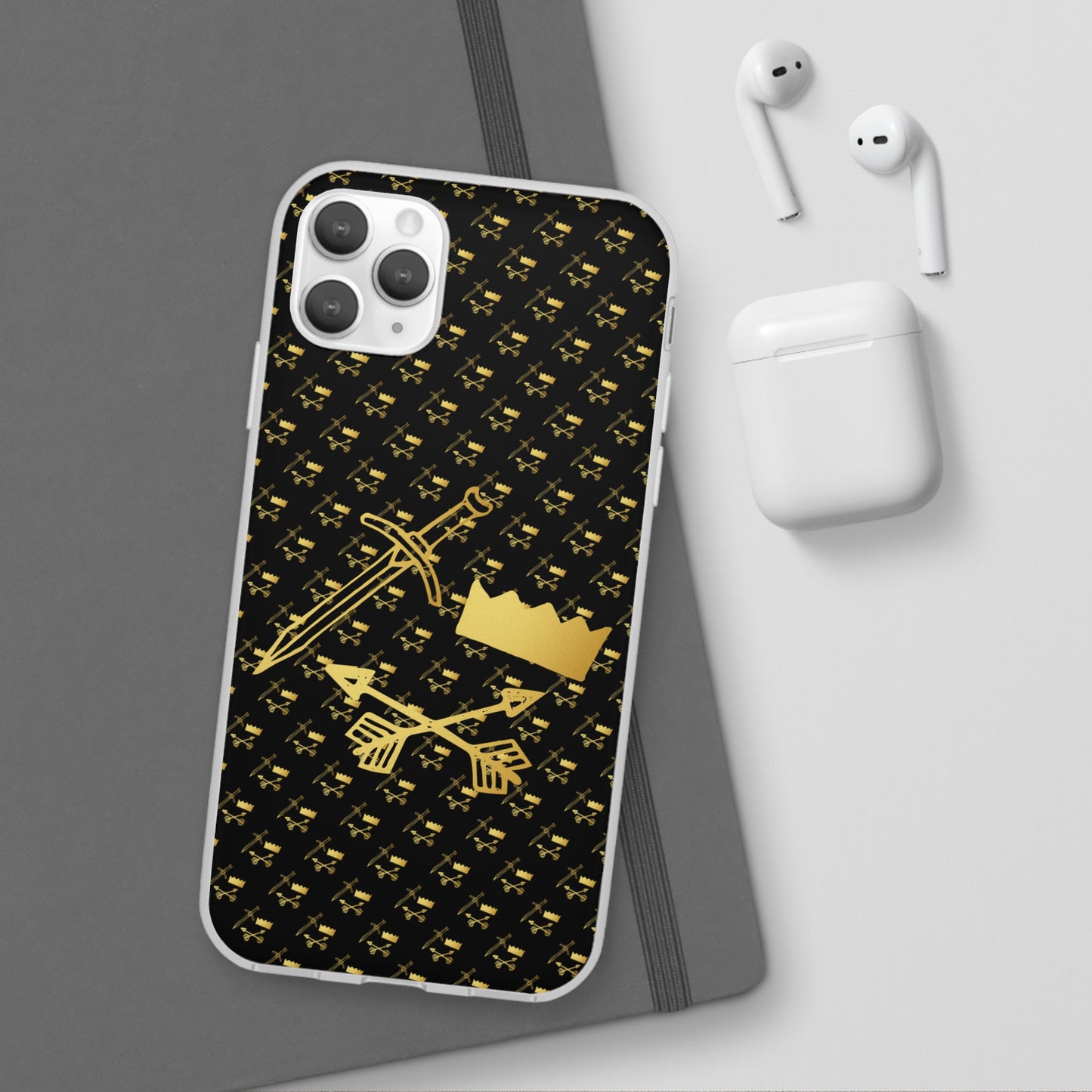 Gold and Bold Warrior - Flexi  Phone Cases