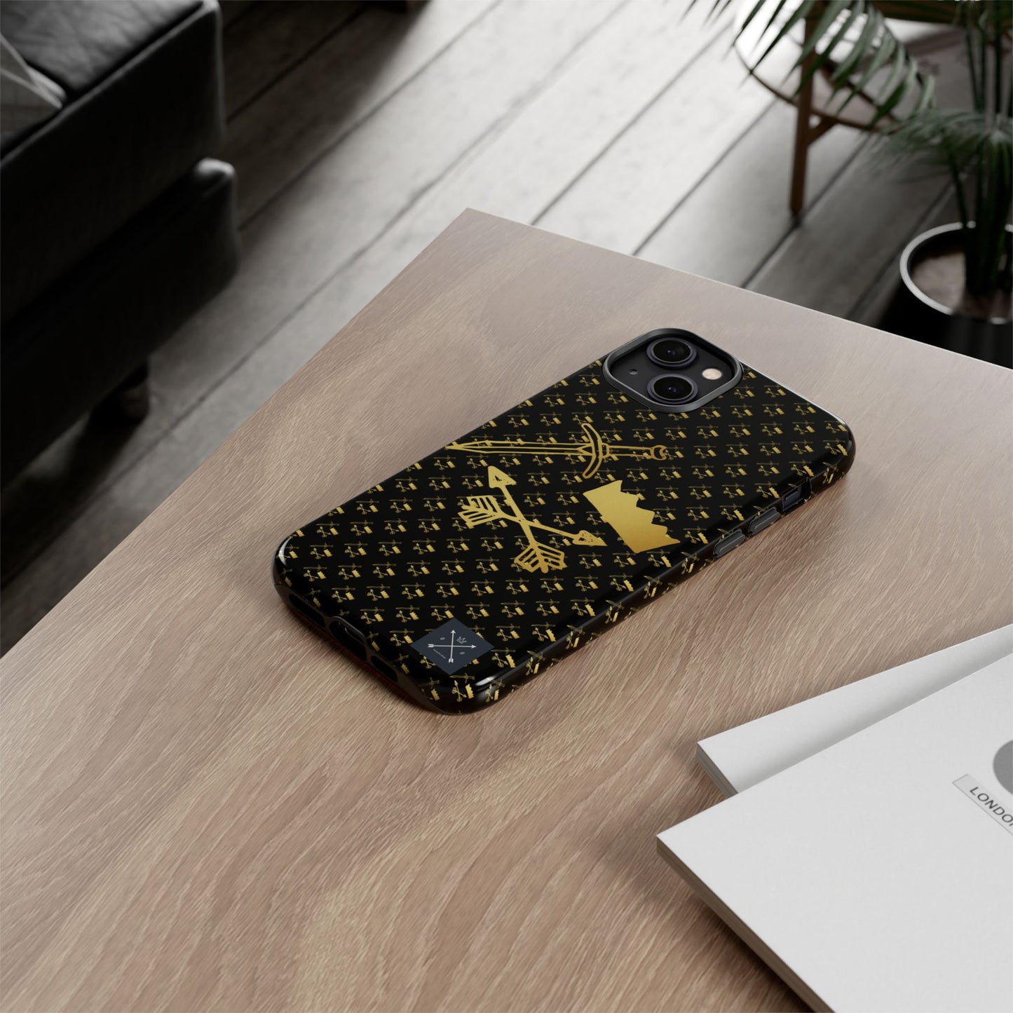 Gold and Bold Warrior - Tough Phone Cases