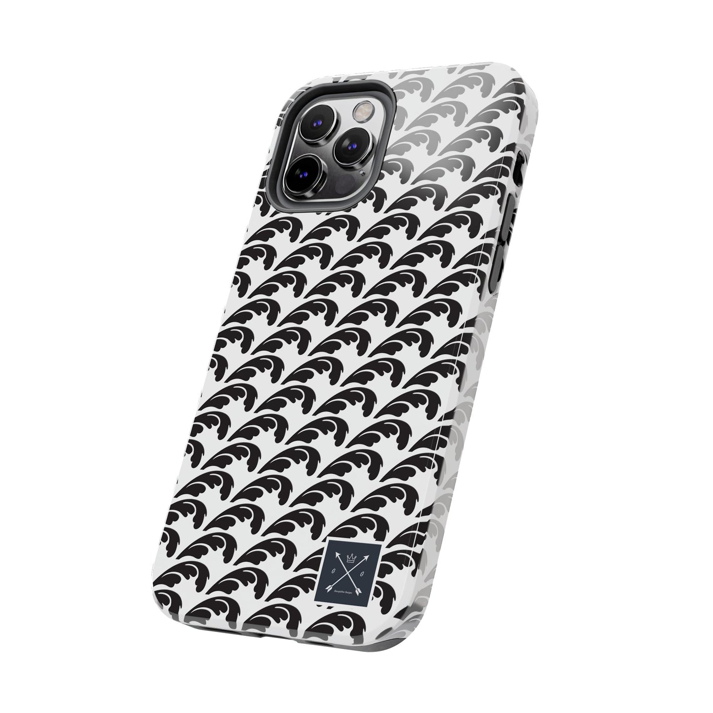 Beautiful Beloved One Flourish (black/white) - Tough Phone Cases