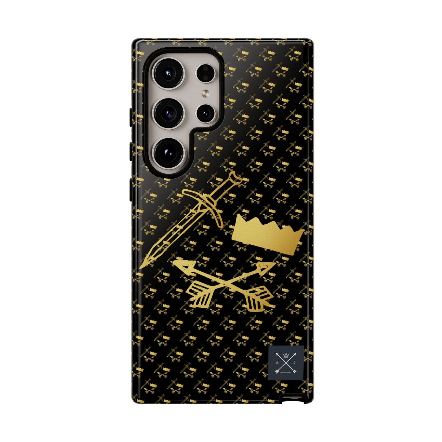 Gold and Bold Warrior - Tough Phone Cases