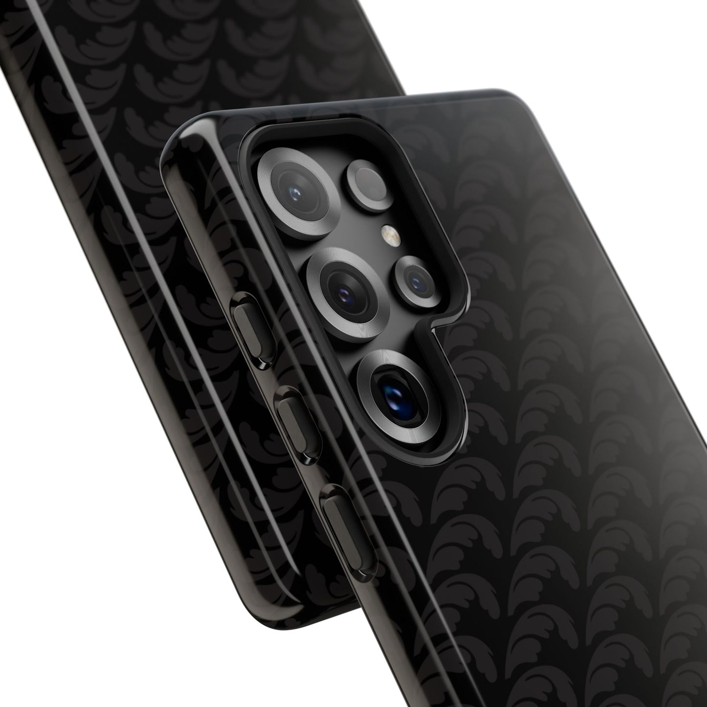 Beautiful Beloved One Flourish - Tough Phone Cases (black/black)