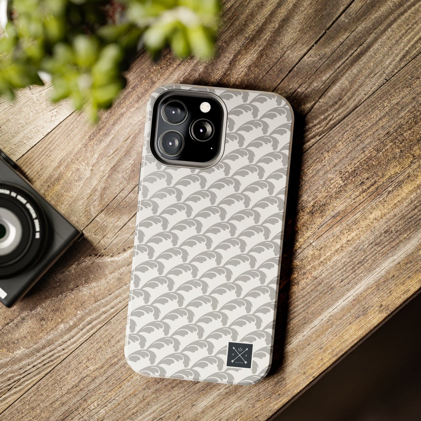 Beautiful Beloved Flourish (white/silver) - Tough Phone Cases