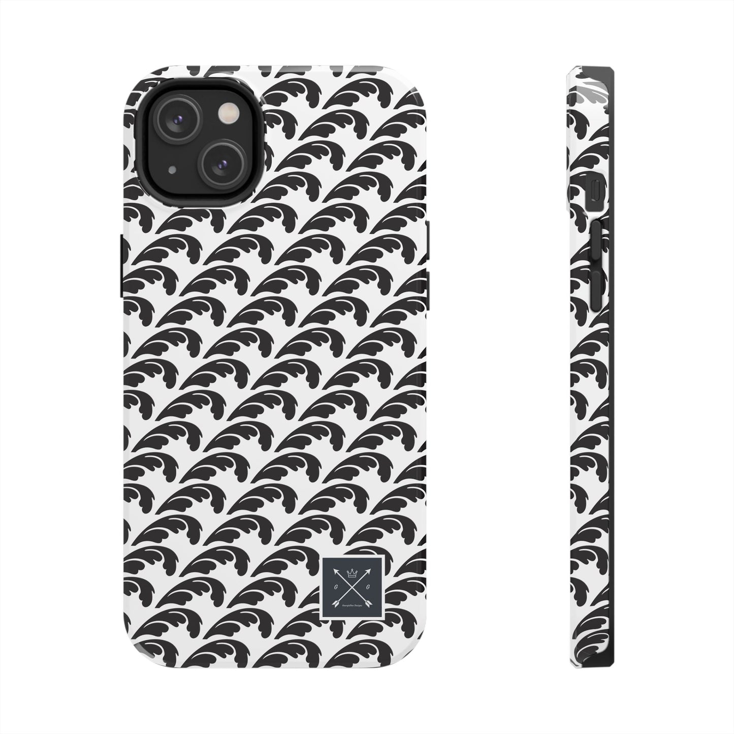 Beautiful Beloved One Flourish (black/white) - Tough Phone Cases