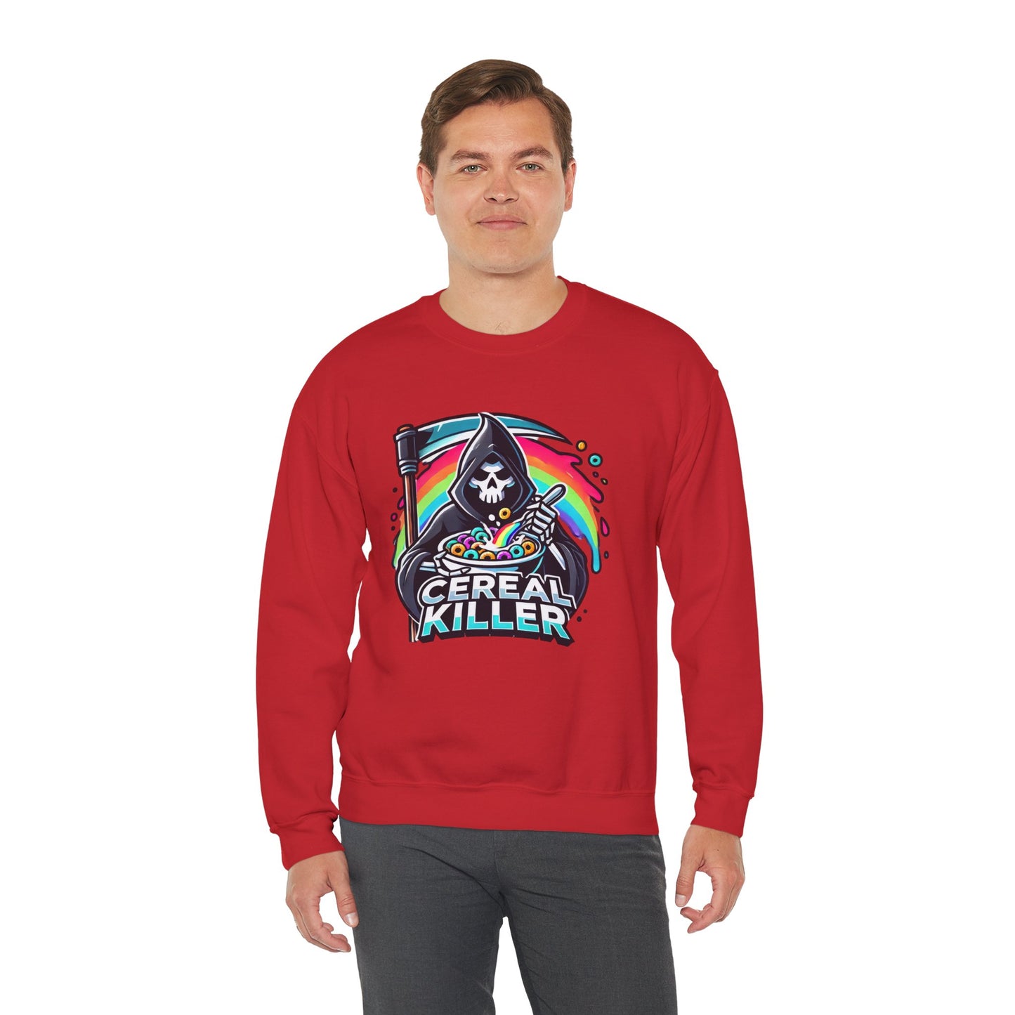 Cereal Killer Grim Design - Unisex Sweatshirt