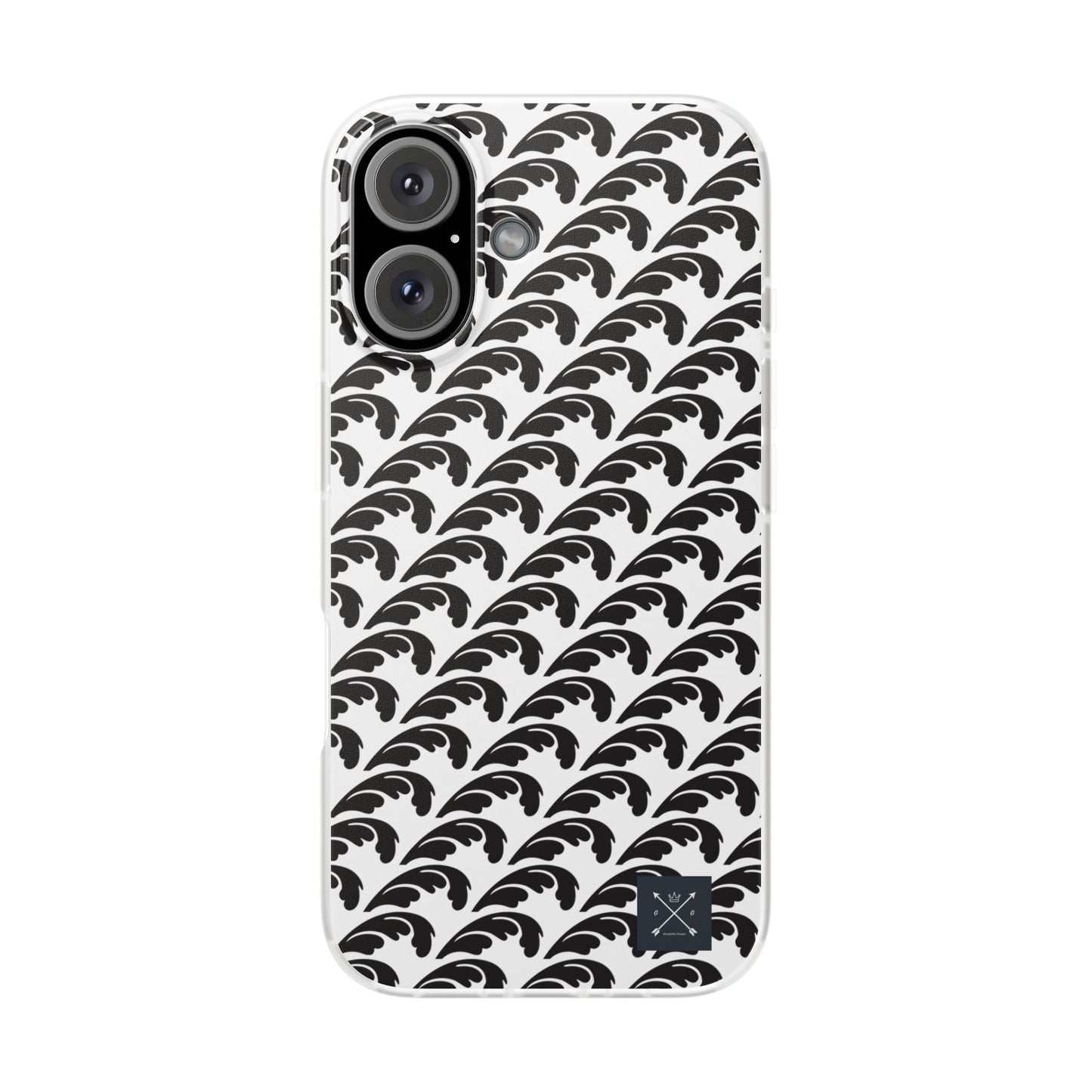Beautiful Beloved Flourish (black/white) - Flexi Cases
