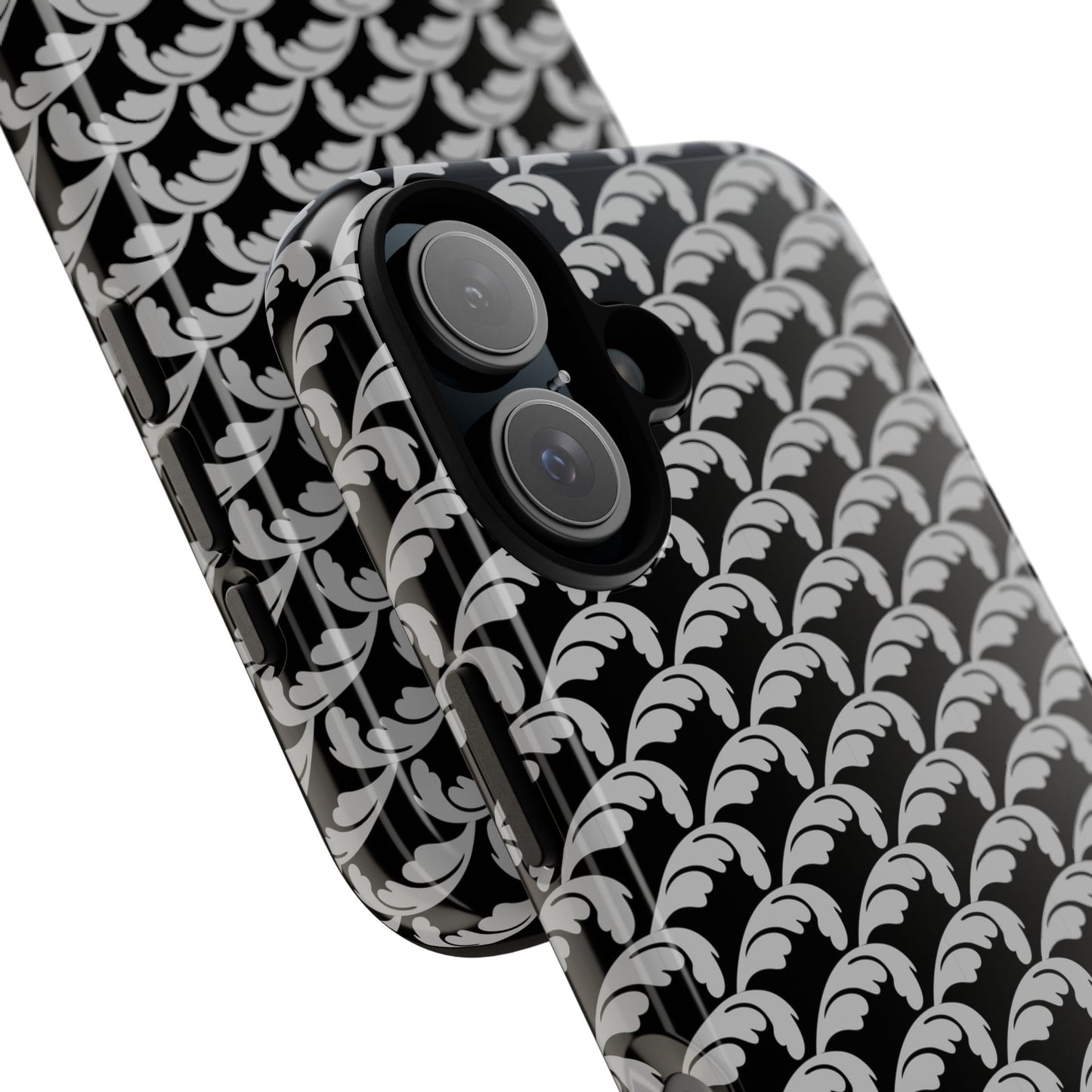 Beautiful Beloved One Flourish (black/silver) - Tough Phone Cases