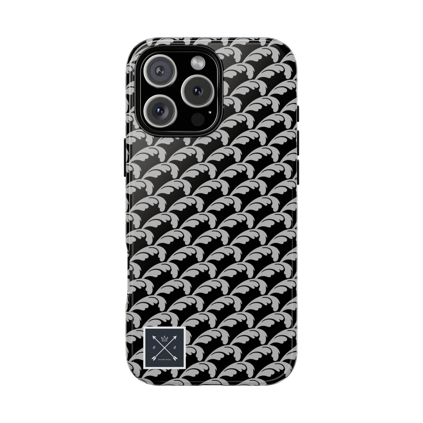 Beautiful Beloved One Flourish (black/silver) - Tough Phone Cases