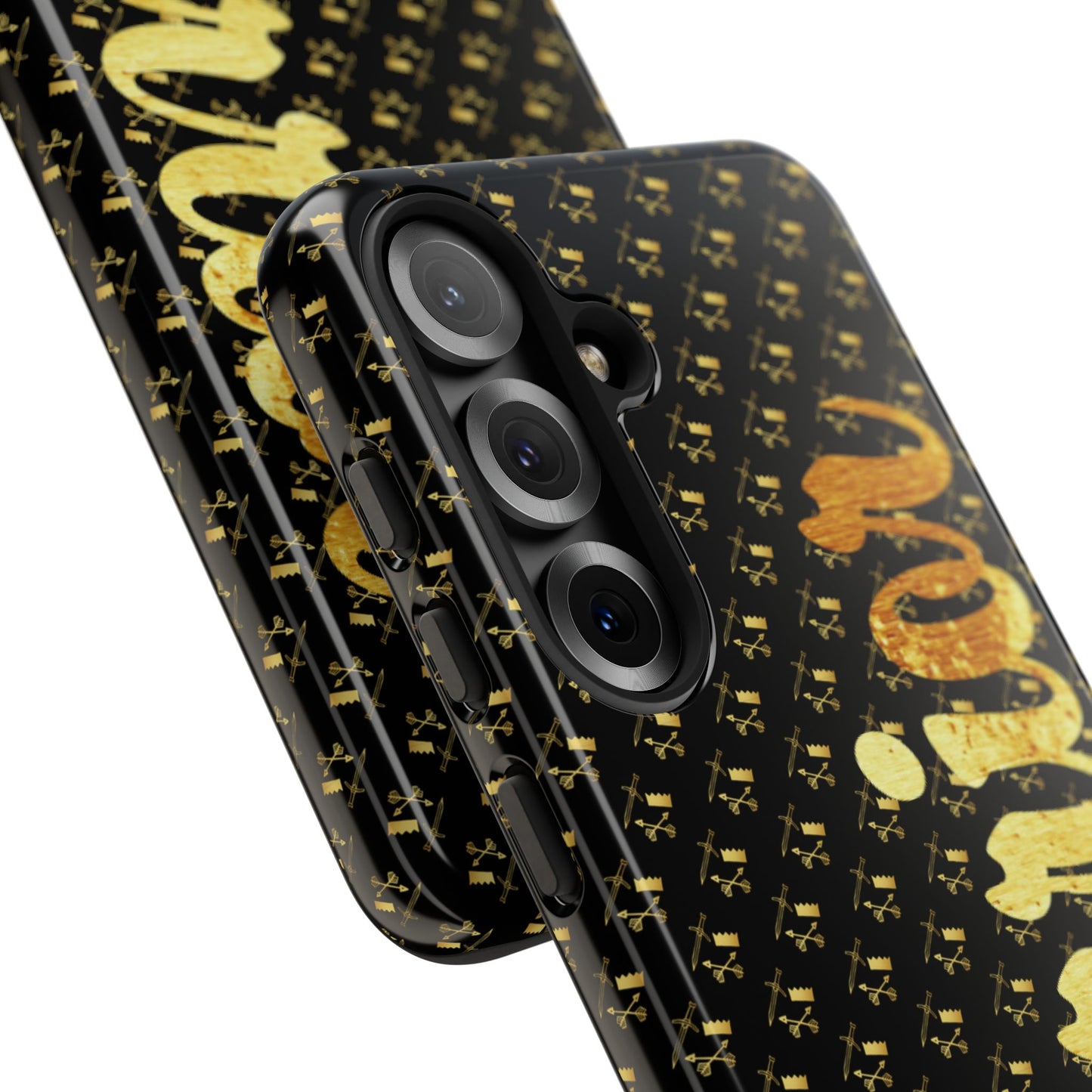 Gold and Bold Warrior - Tough Phone Cases