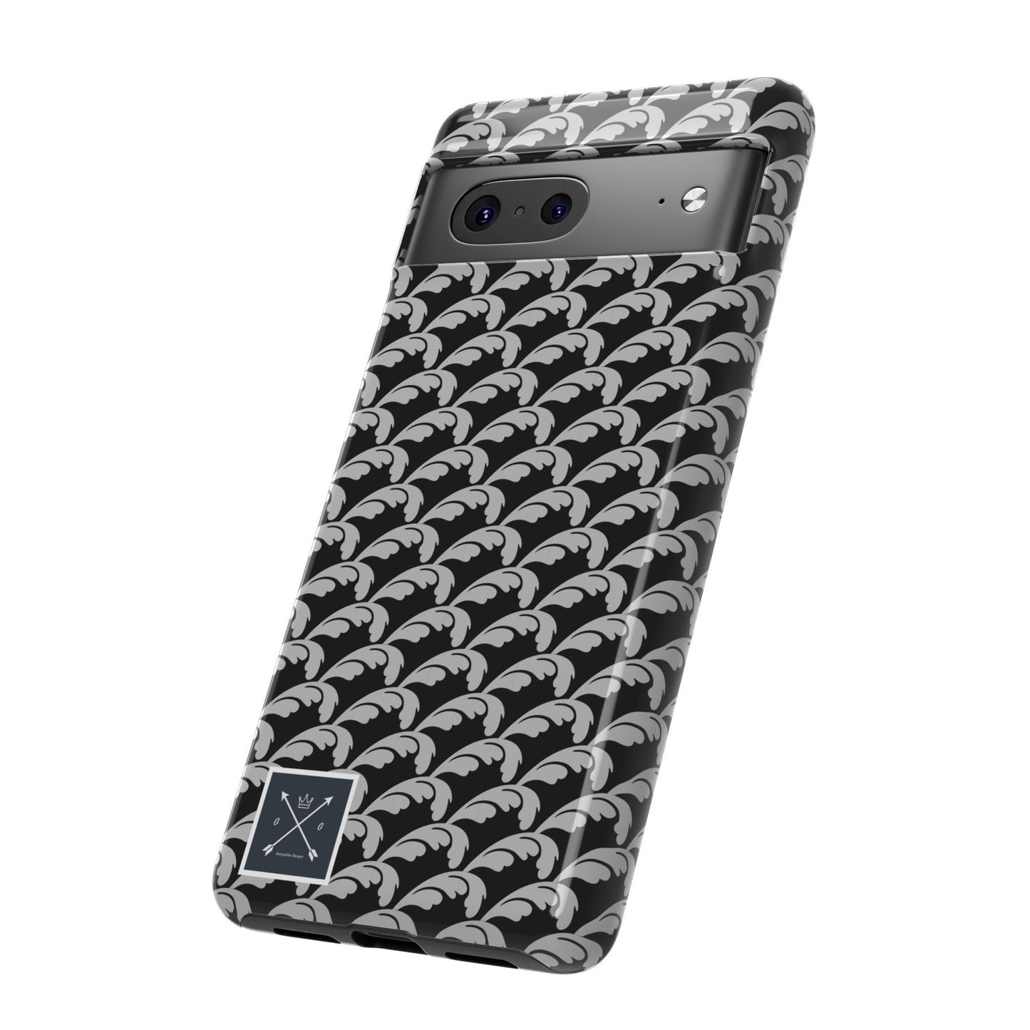 Beautiful Beloved One Flourish (black/silver) - Tough Phone Cases