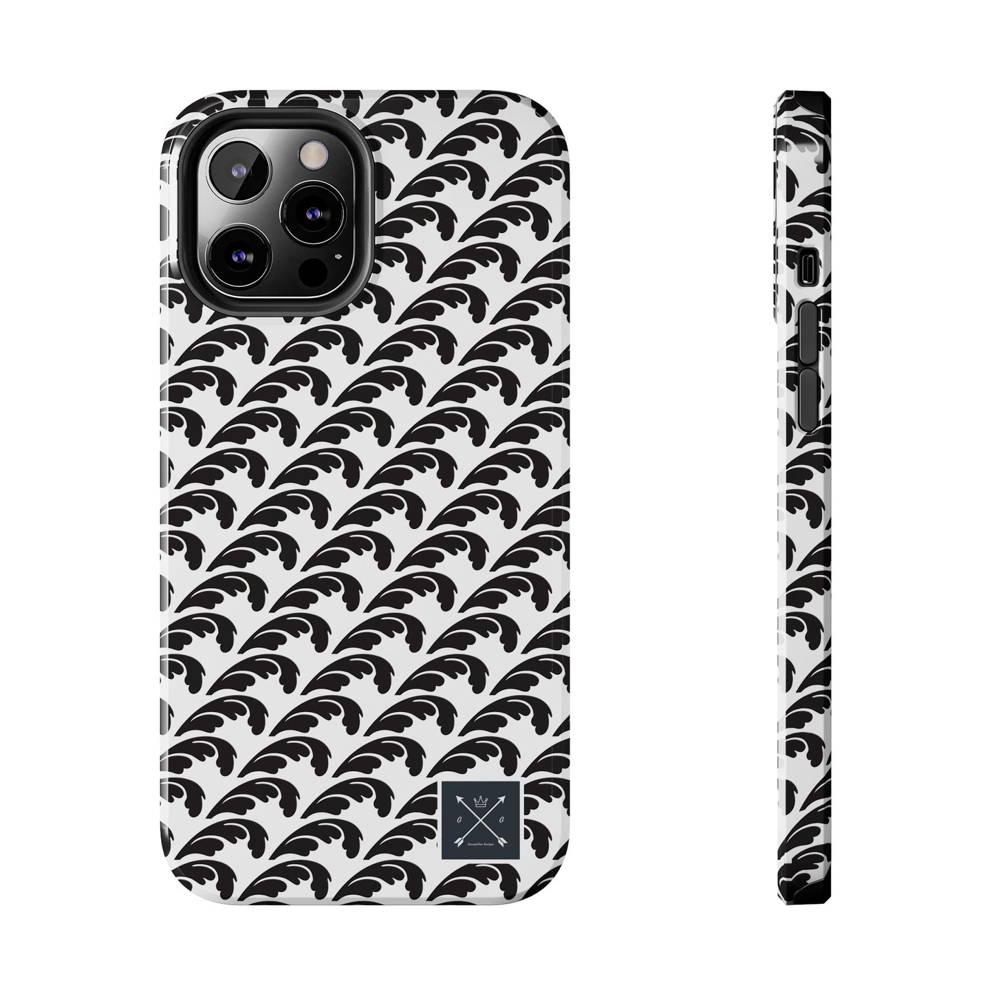 Beautiful Beloved One Flourish (black/white) - Tough Phone Cases