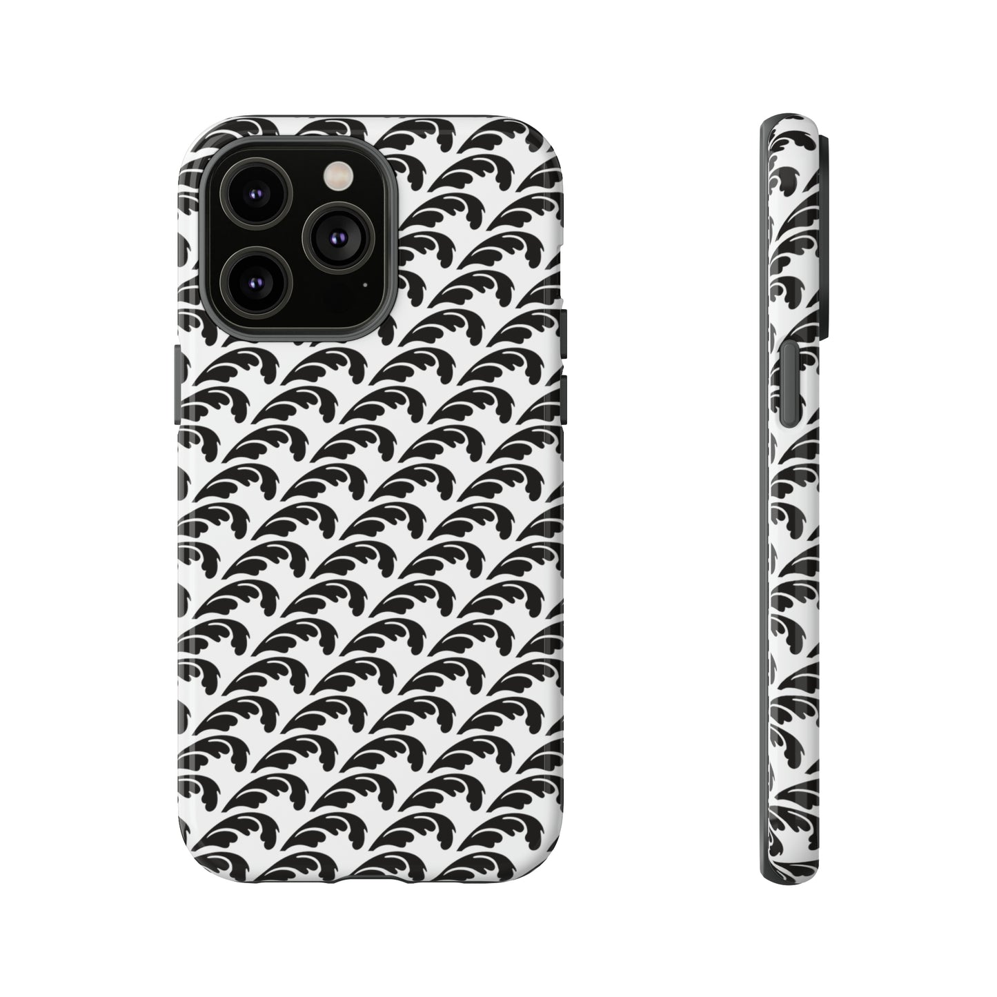 Beautiful Beloved One Flourish (black/white) - Tough Phone Cases