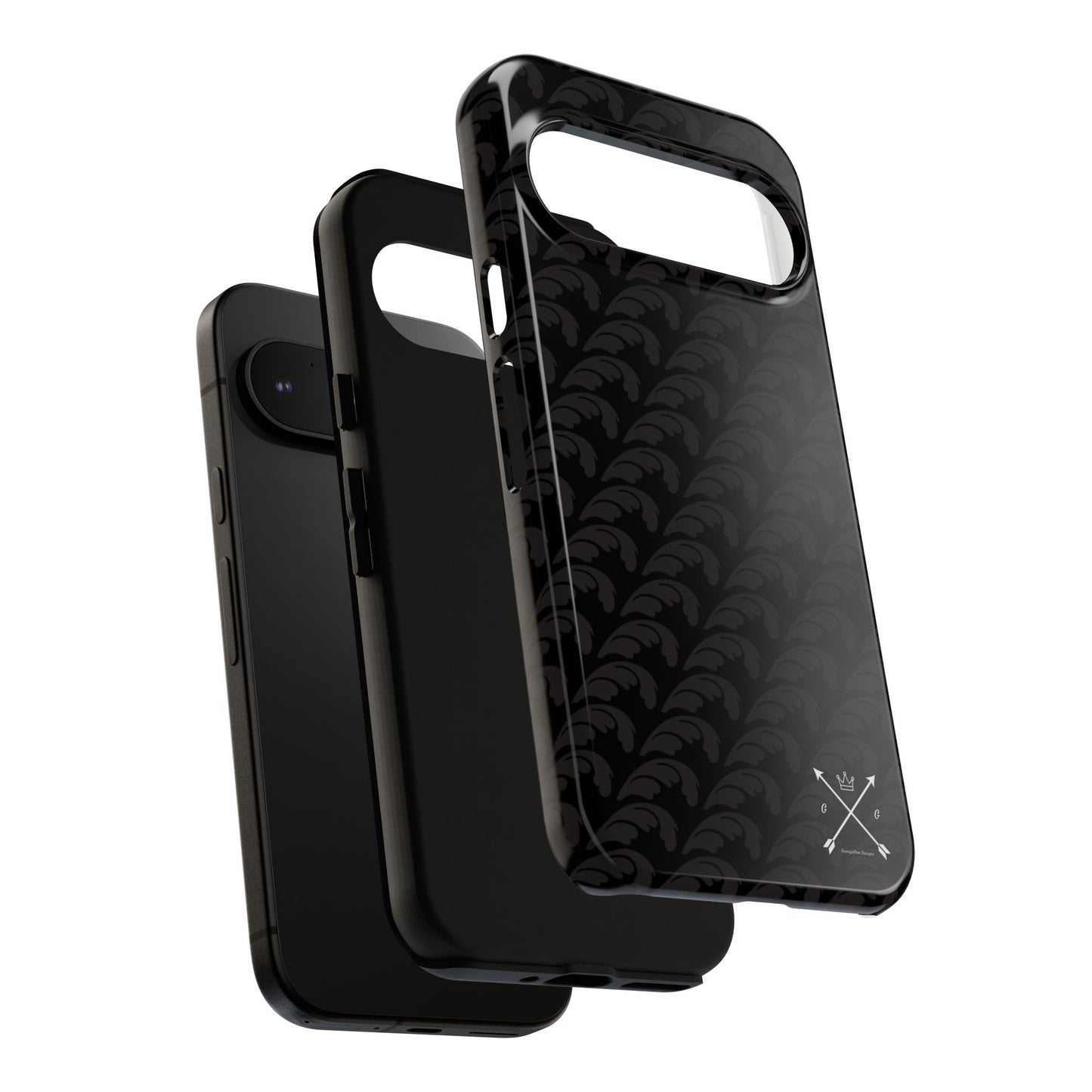 Beautiful Beloved One Flourish - Tough Phone Cases (black/black)