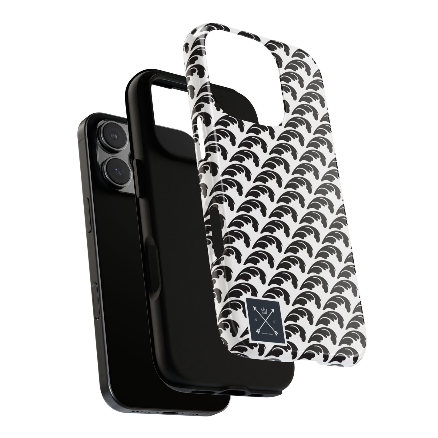 Beautiful Beloved One Flourish (black/white) - Tough Phone Cases