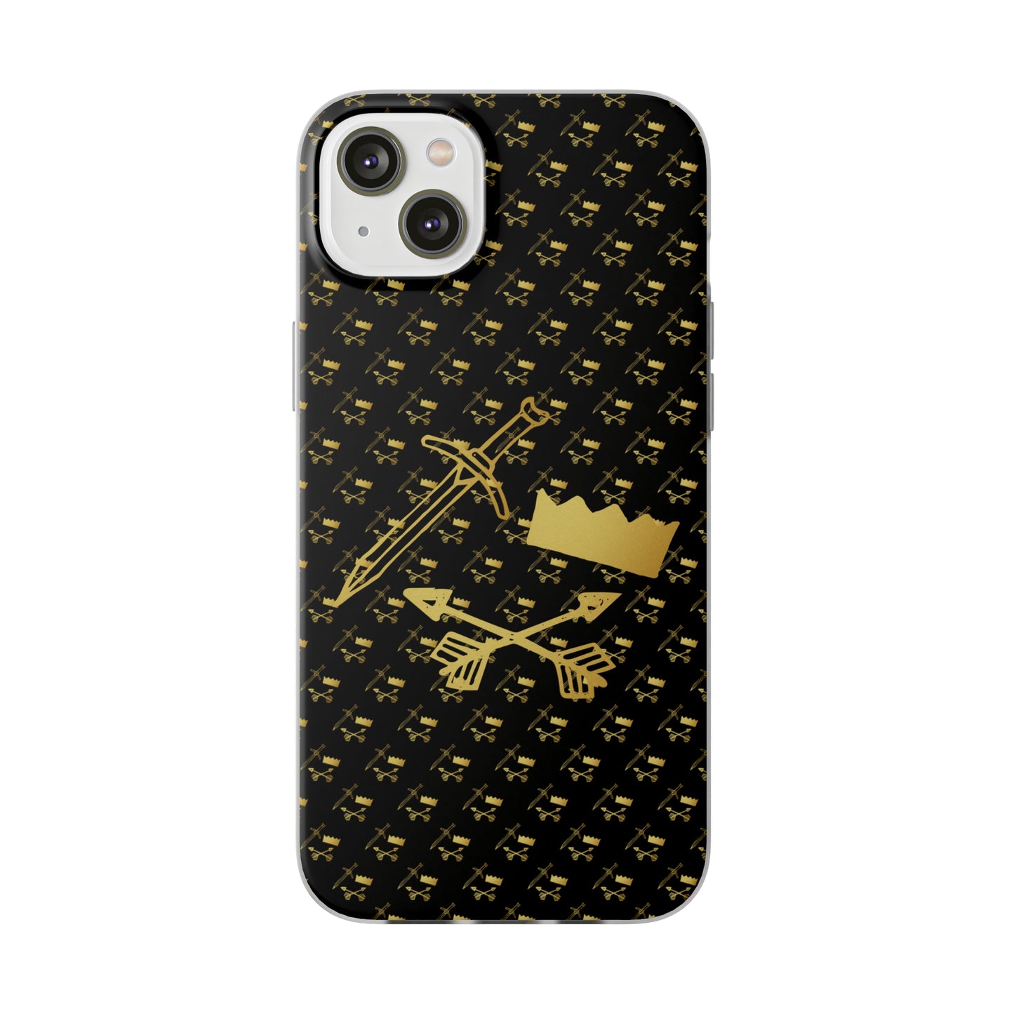 Gold and Bold Warrior - Flexi  Phone Cases