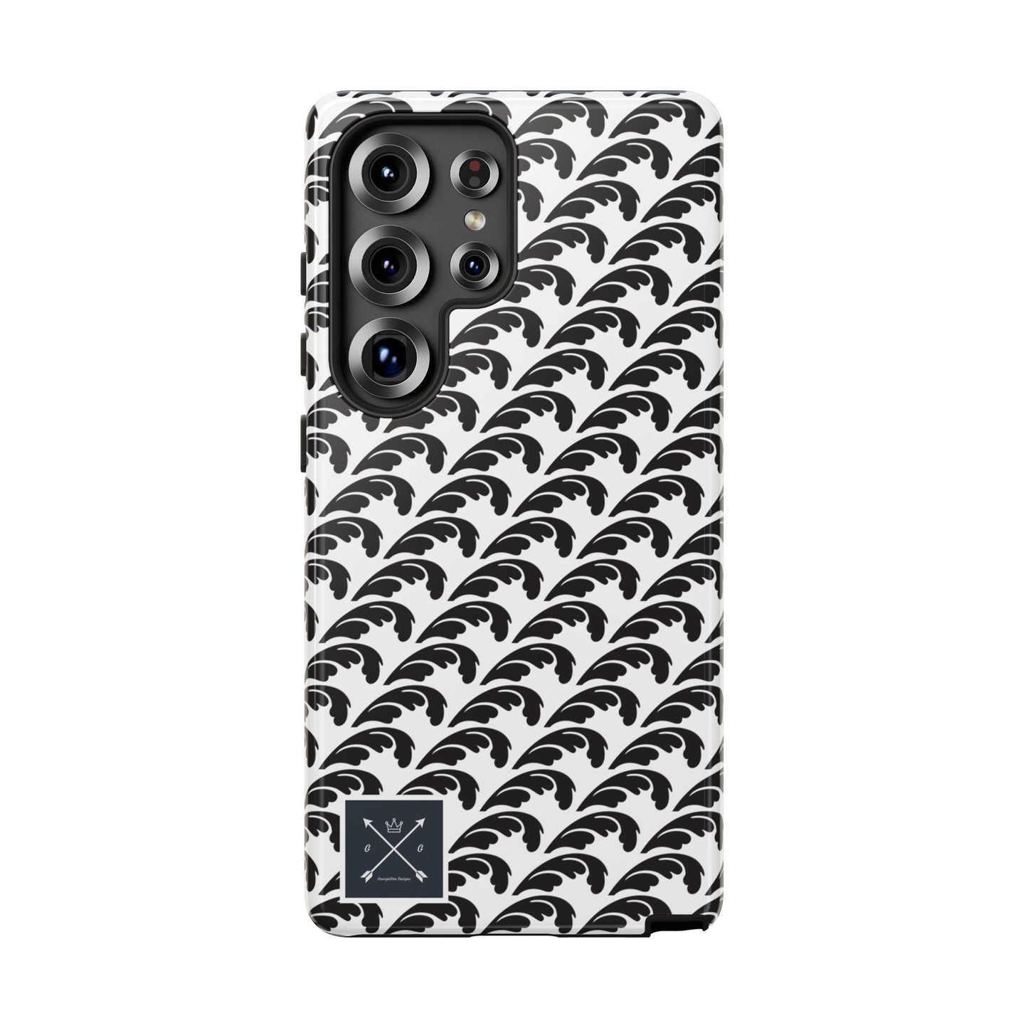 Beautiful Beloved One Flourish (black/white) - Tough Phone Cases
