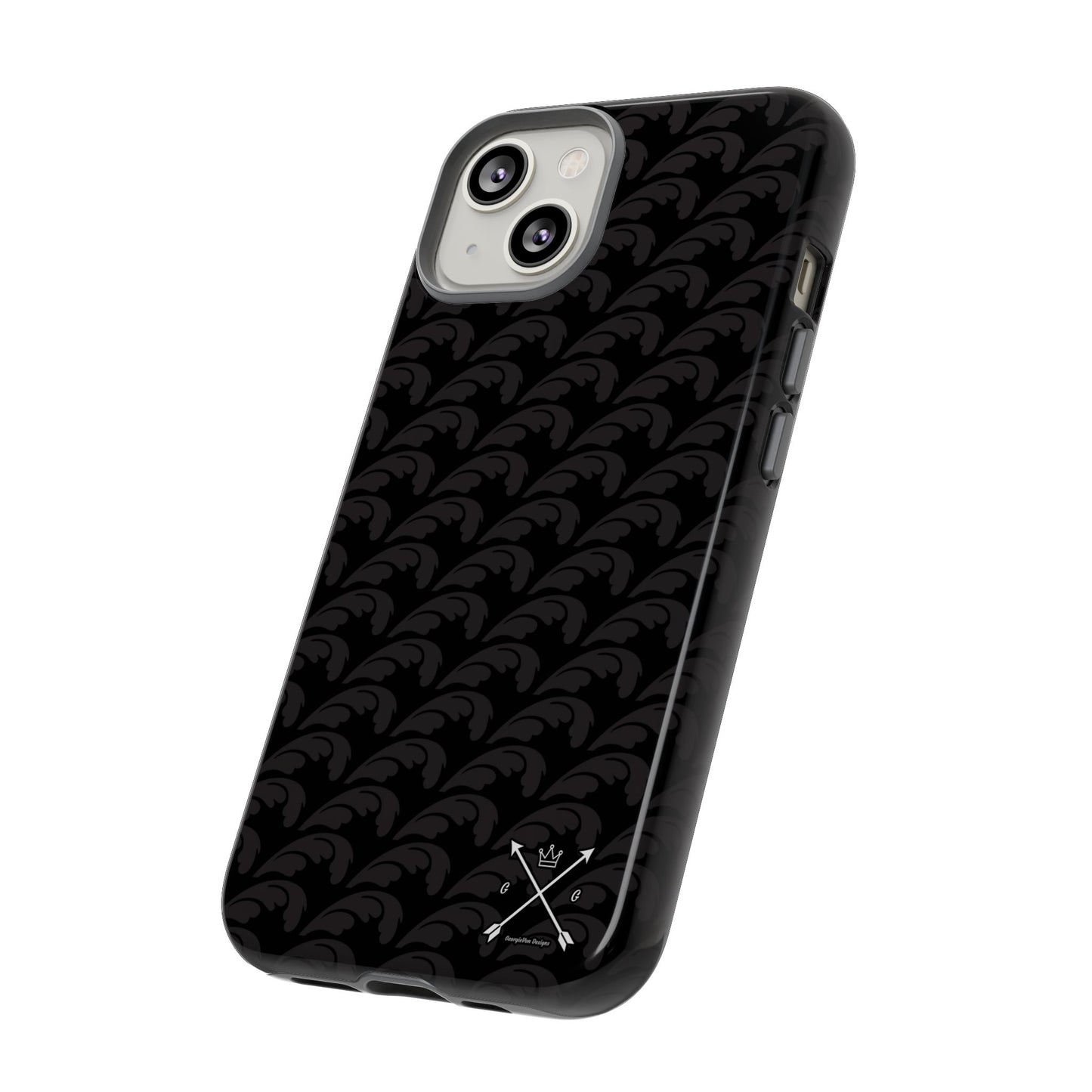 Beautiful Beloved One Flourish - Tough Phone Cases (black/black)
