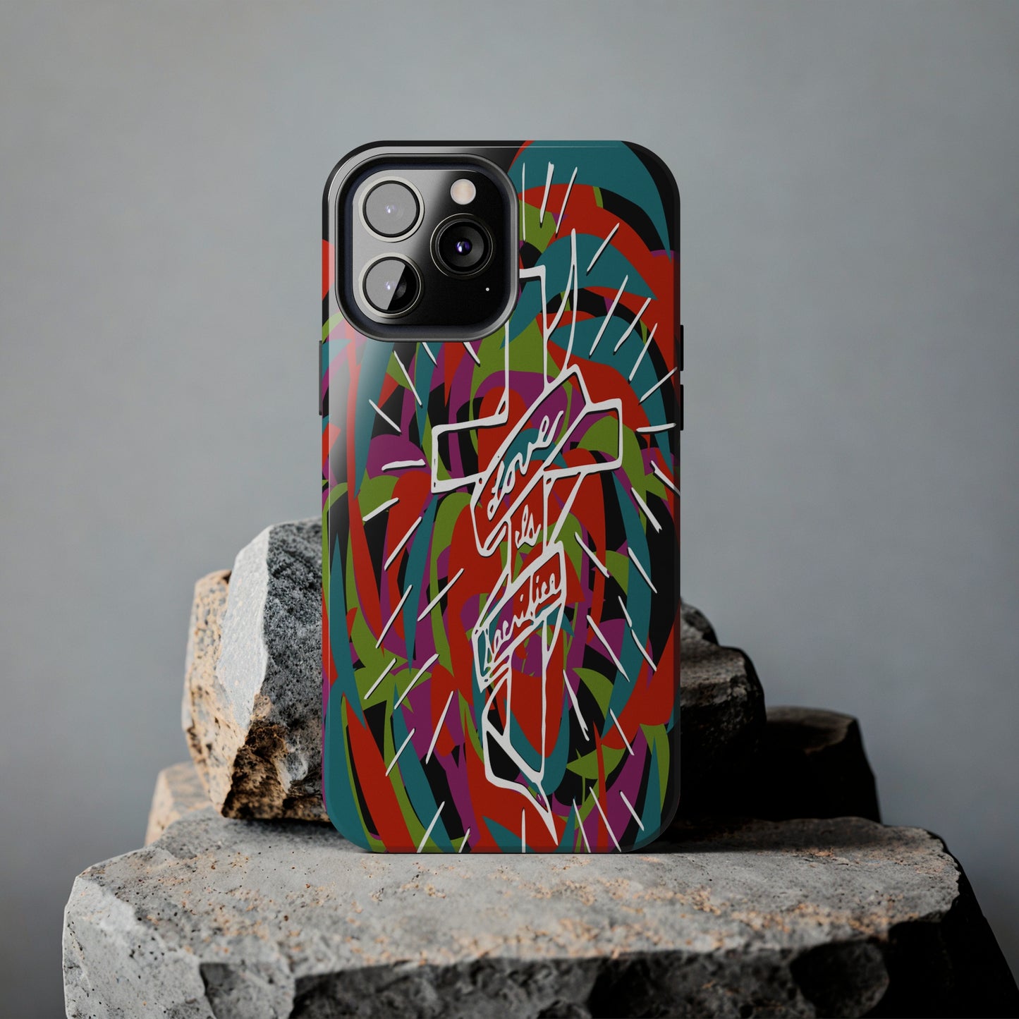 Love is Sacrifice - Tough Phone Cases