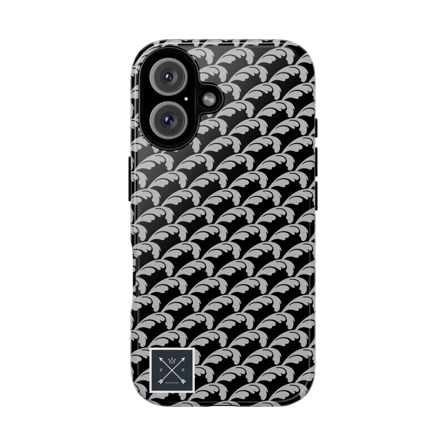 Beautiful Beloved One Flourish (black/silver) - Tough Phone Cases