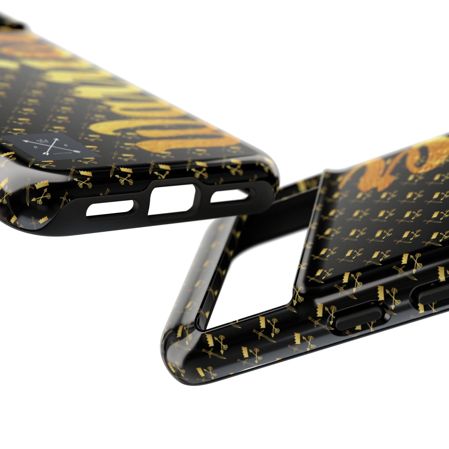 Gold and Bold Warrior - Tough Phone Cases