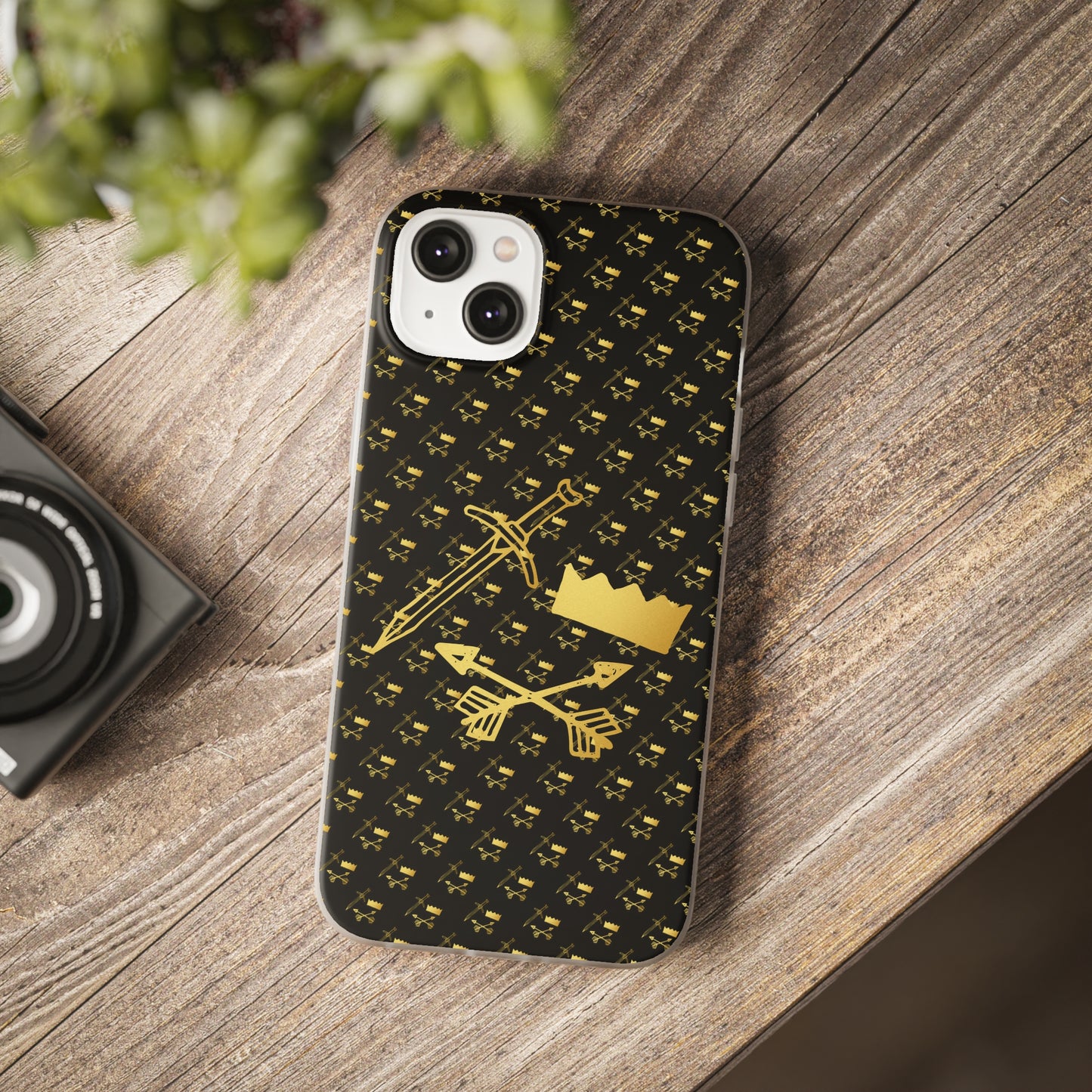 Gold and Bold Warrior - Flexi  Phone Cases